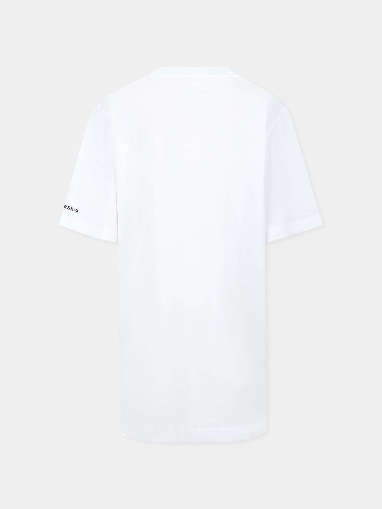 T-shirt blanc pour garçon avec logo