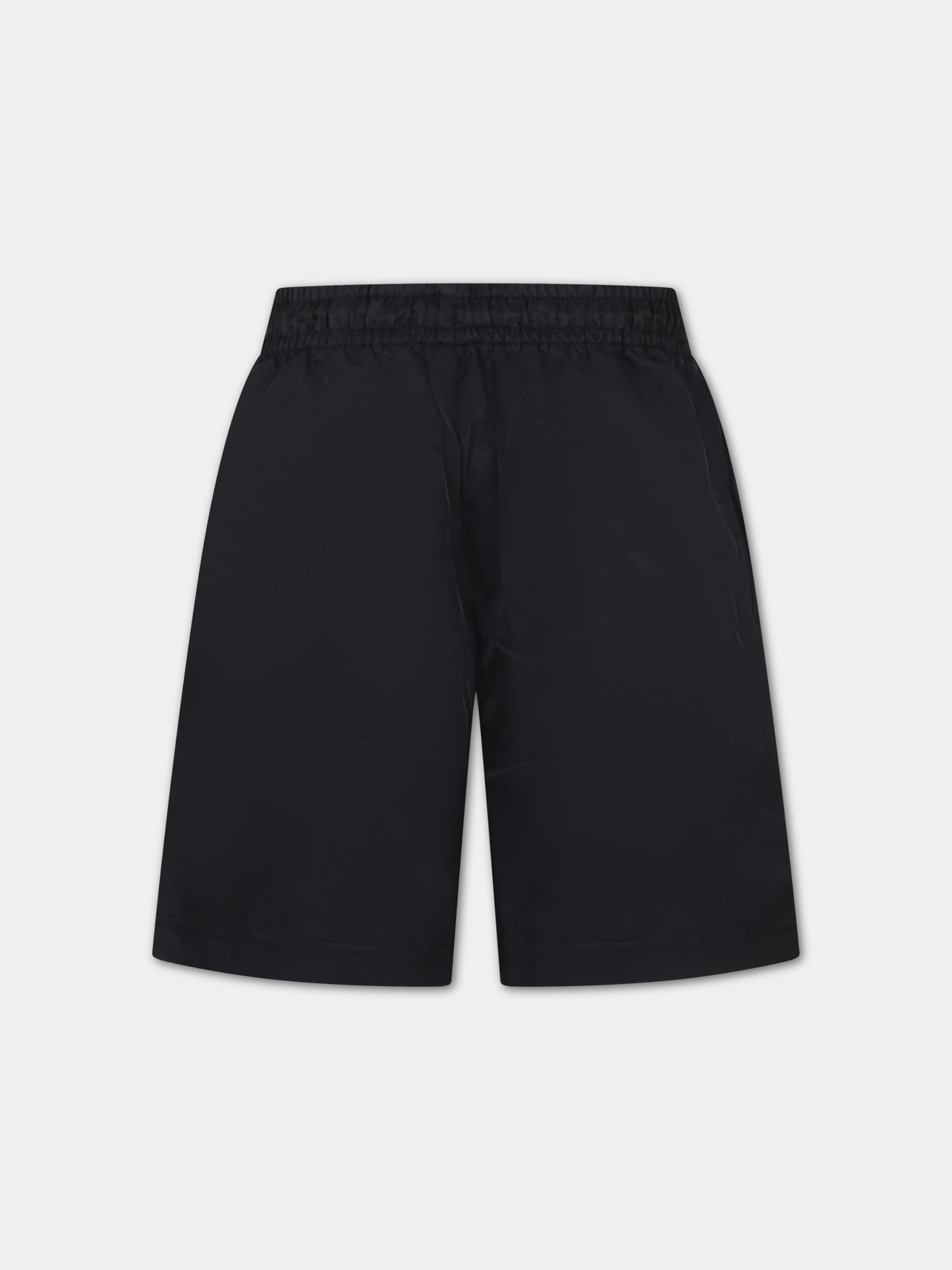 Shorts neri per bambino con iconico Jumpman,Jordan,95B466 023