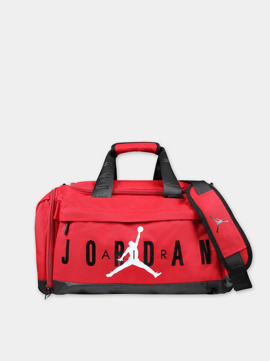 Borsone rosso per bambino con Jumpman e logo,Jordan,SM0920 R78