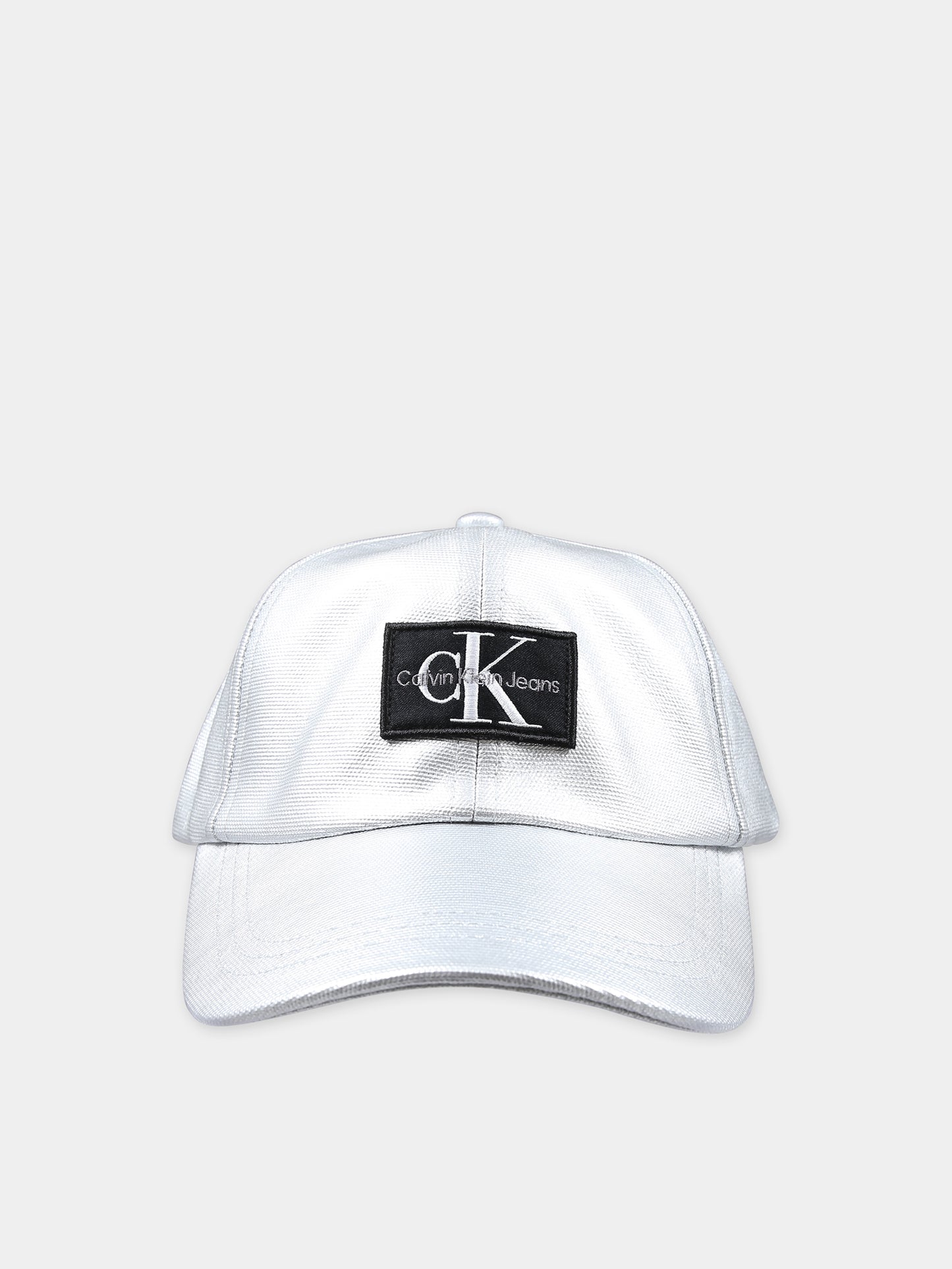 Cappello con visiera per bambina con logo,Calvin Klein Kids,23FMCKIU0IU00553 0IM