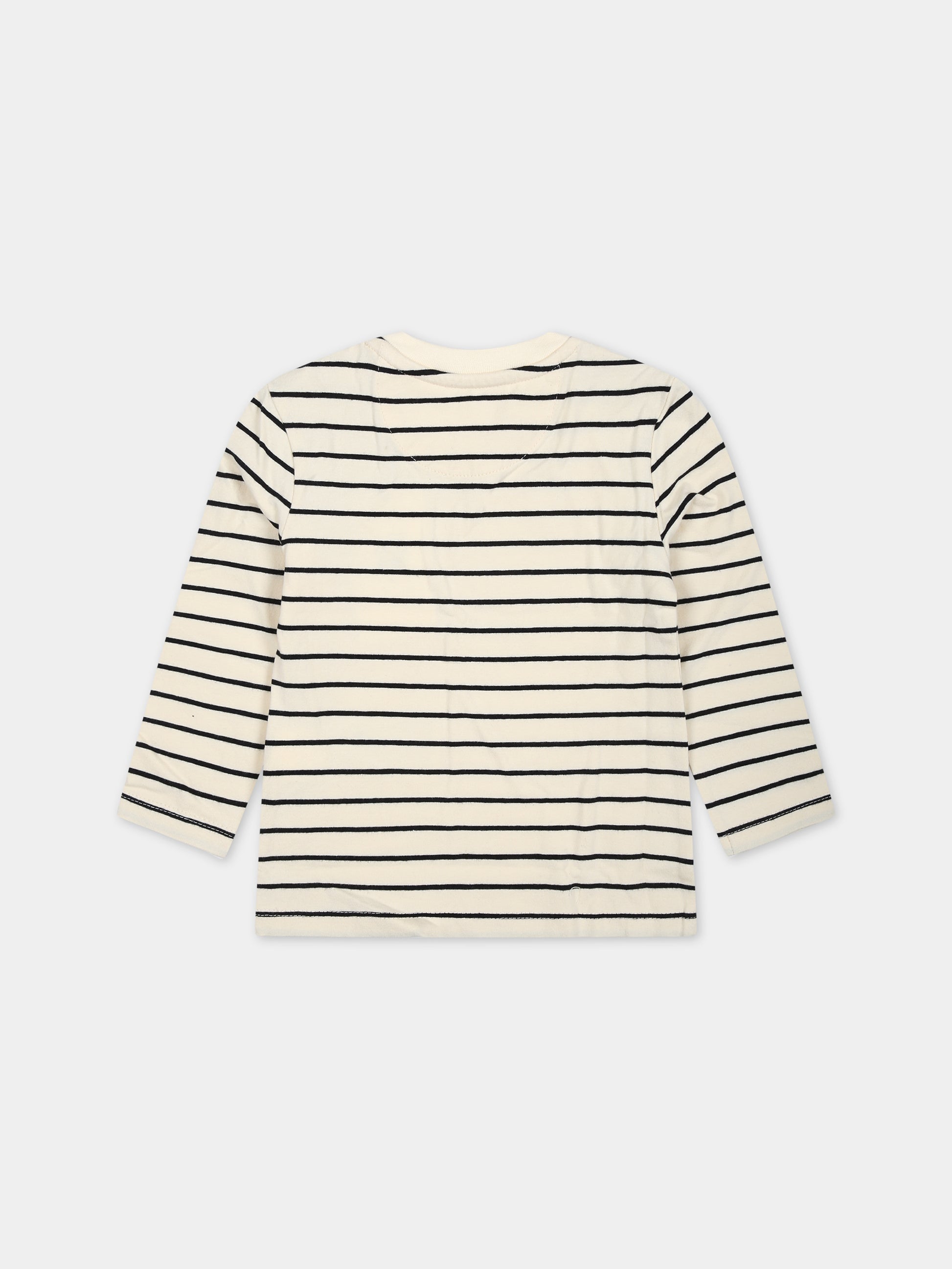 T-shirt multicolor per neonati con logo,Calvin Klein Kids,23FMCKIN0IN00144 0GK