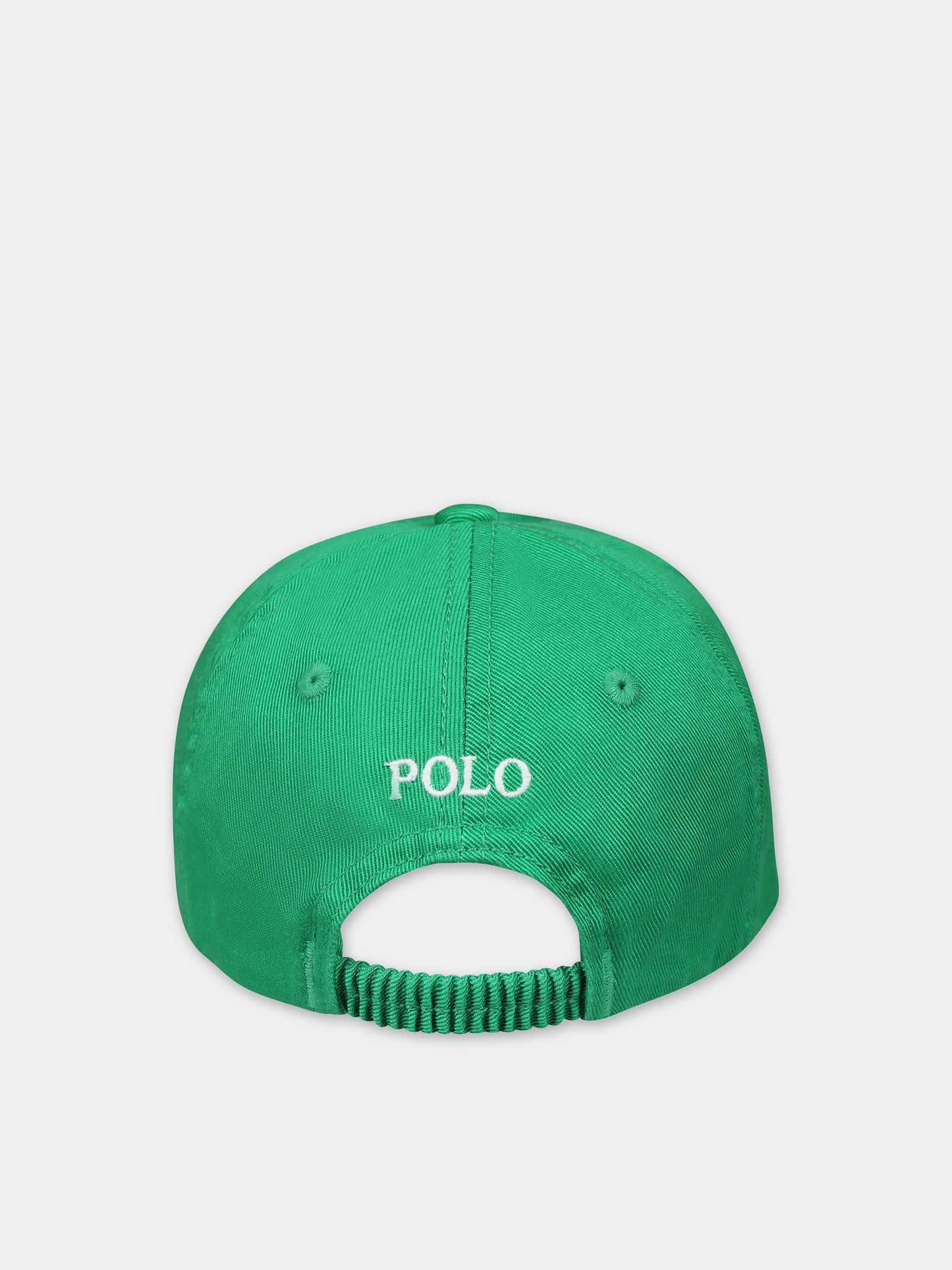 Cappello verde per bambino con cavallino,Ralph Lauren Kids,785653051