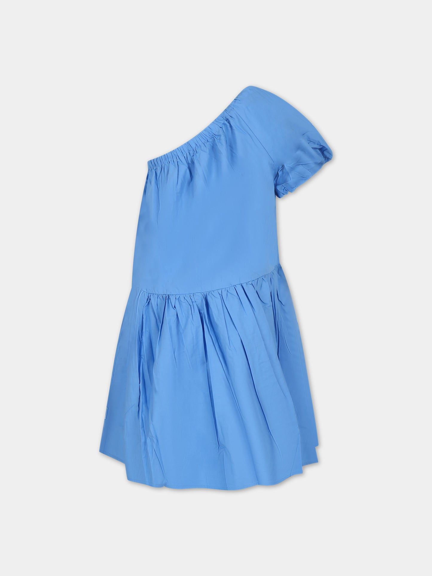 Vestito casual azzurro per bambina,Molo,2S24E117 8889