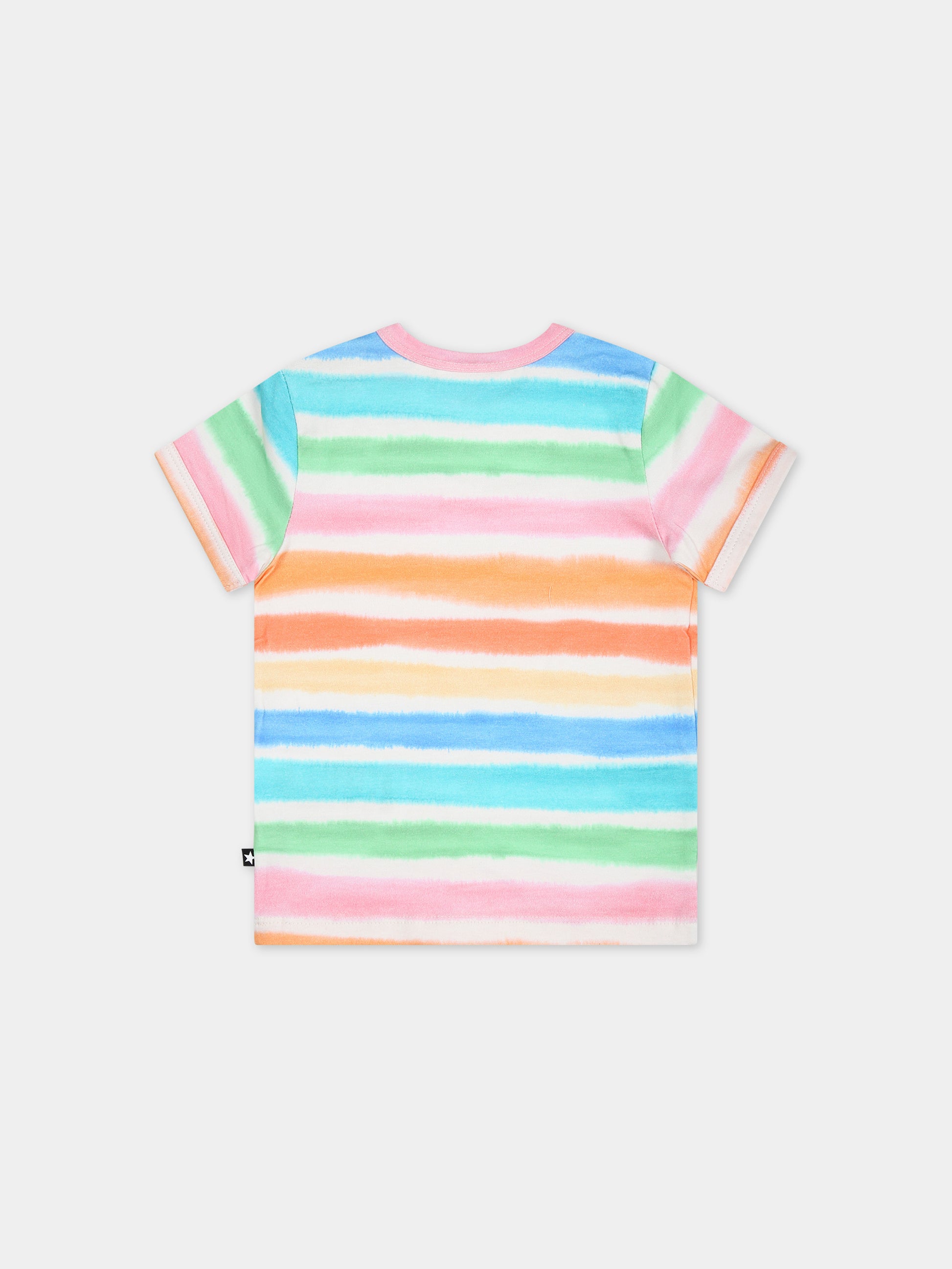 T-shirt multicolor per neonati,Molo,6S24A207 9030