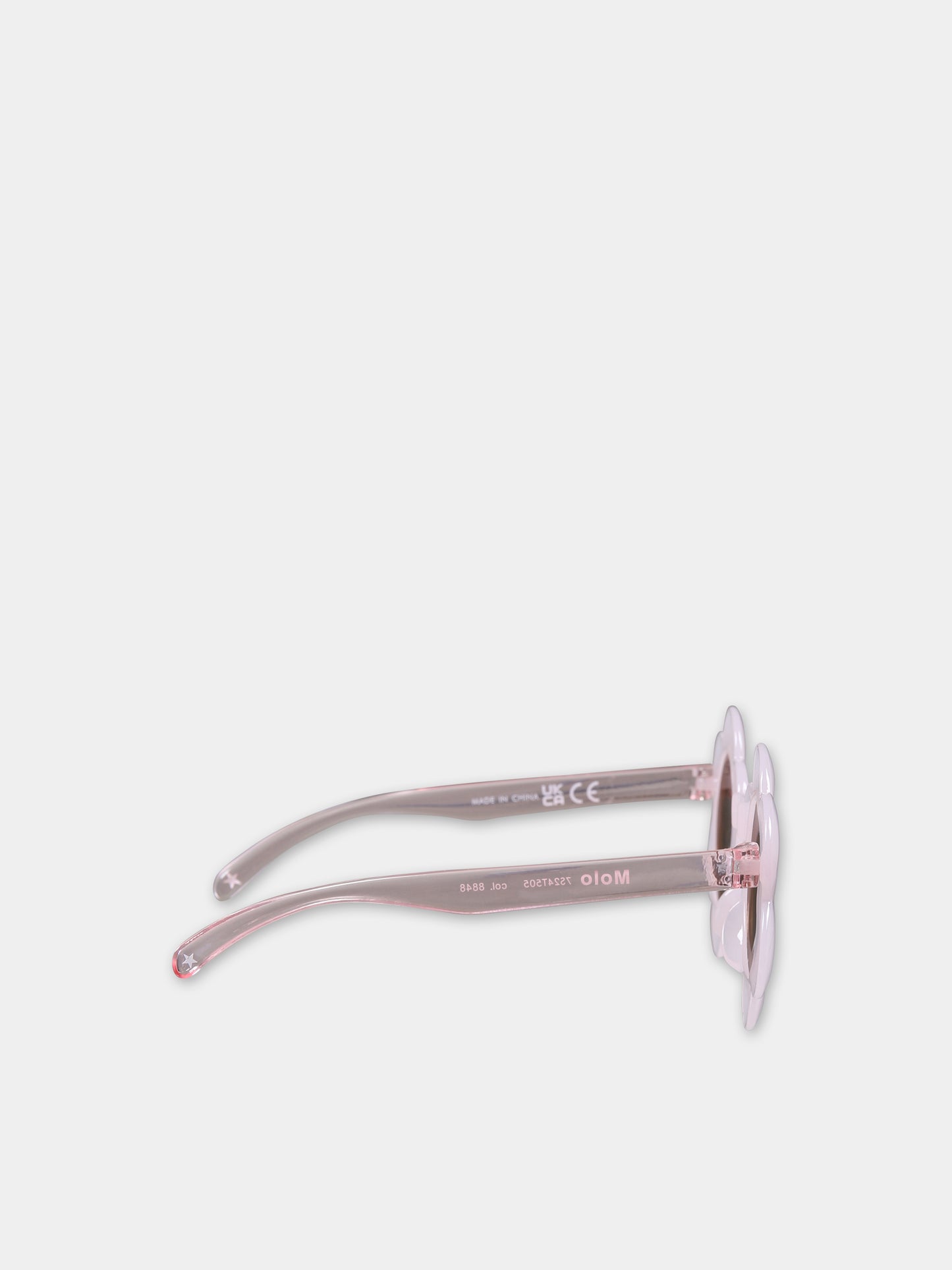Occhiali  Soleil da sole rosa per bambina,Molo,7S24T505 8848