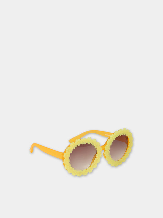 Occhiali Silly da sole gialli per bambina,Molo,7S24T506 8860
