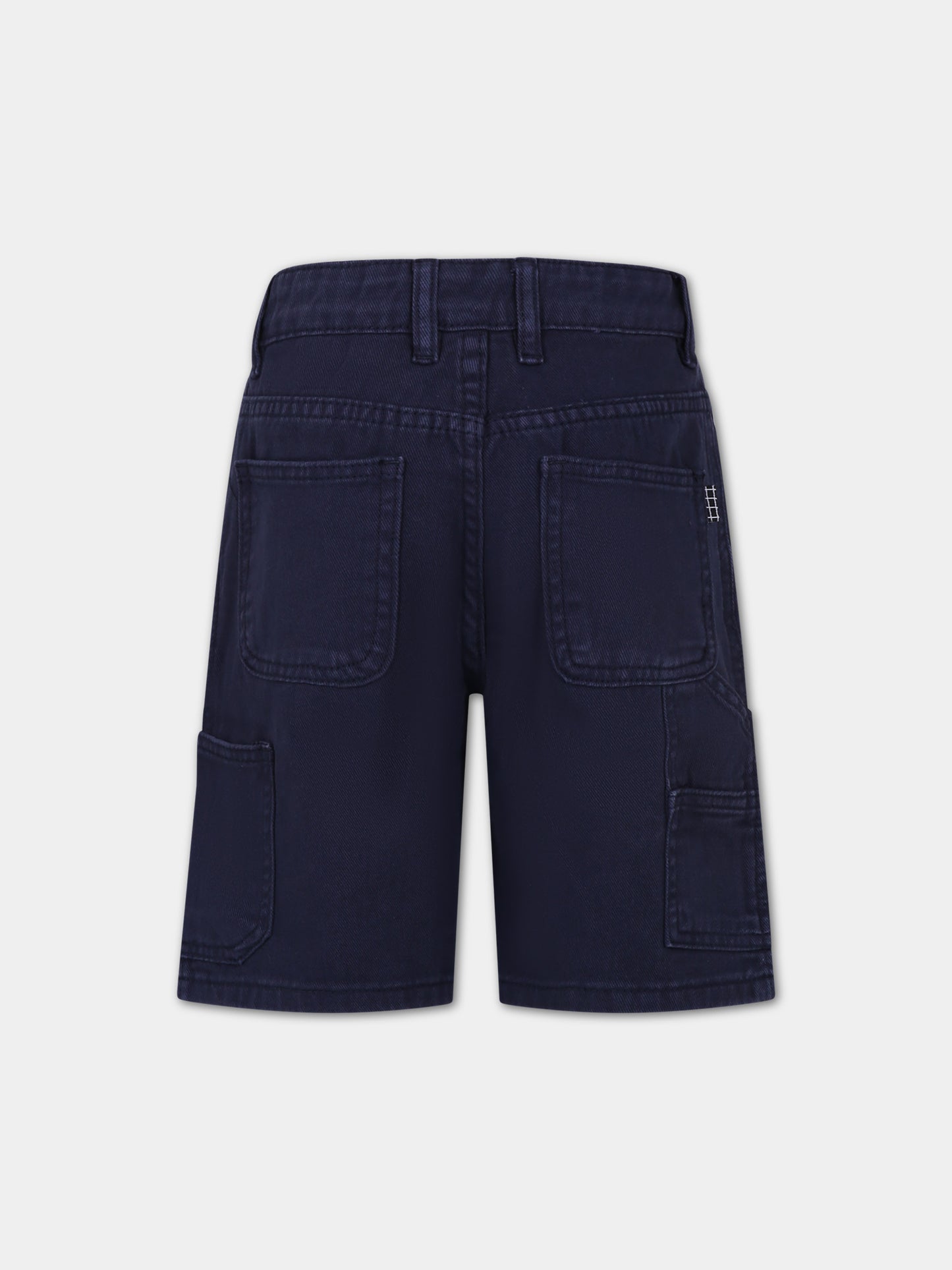 Shorts casual Archie blu per bambino,Molo,1S24H109 8024