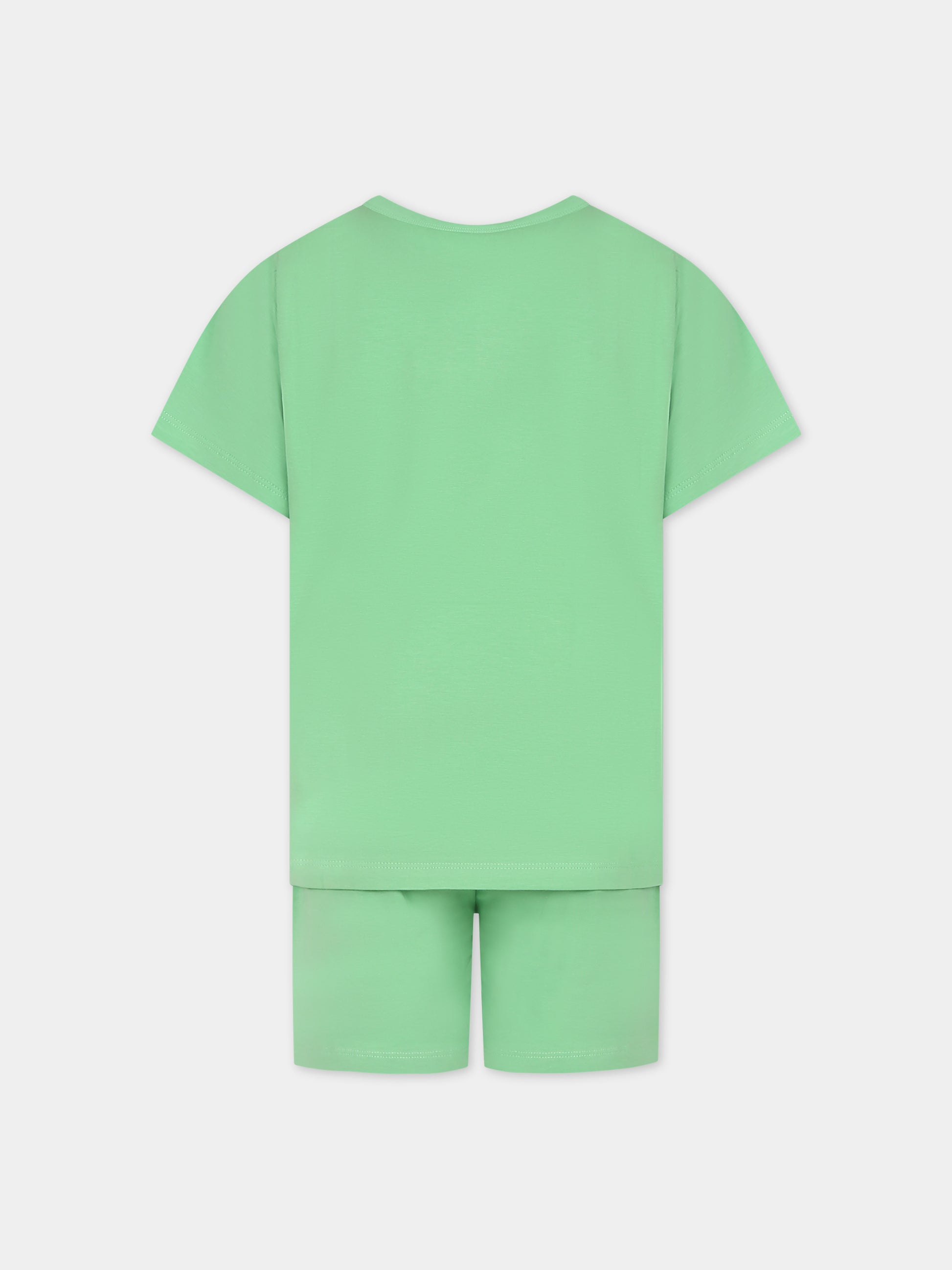 Pigiama verde per bambini con smile,Molo,6S24R401 8910