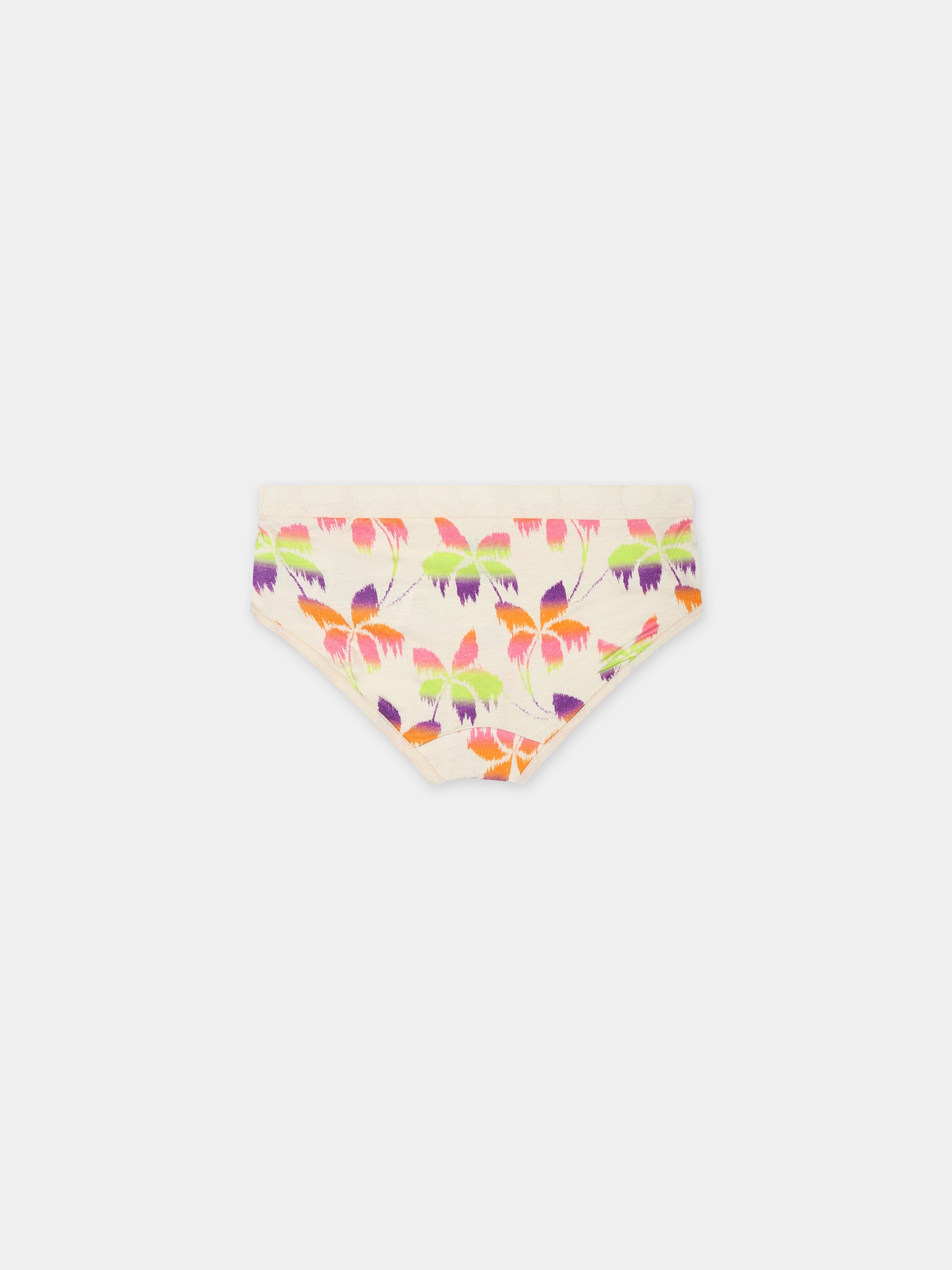 Set multicolor per bambina con stampa tropicale,Molo,2S24Q601 9070