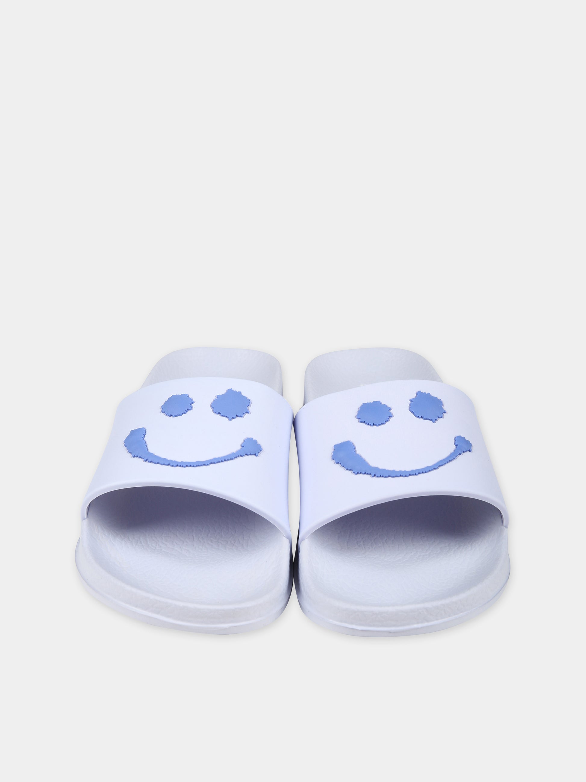 Ciabatte celesti per bambini con smile,Molo,7S24U202 3403