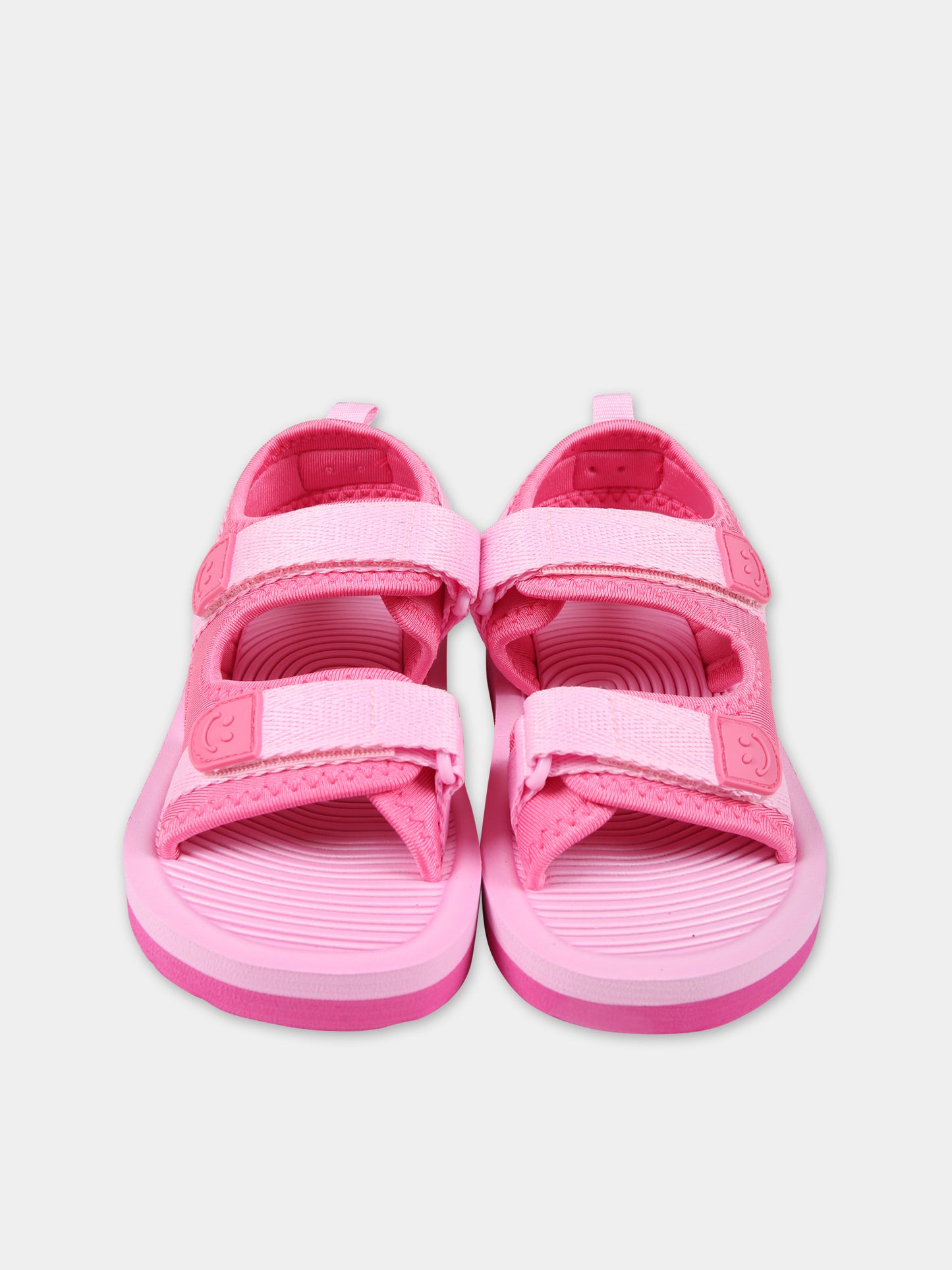 Sandali fucsia per bambina con logo,Molo,7S24U303 8854