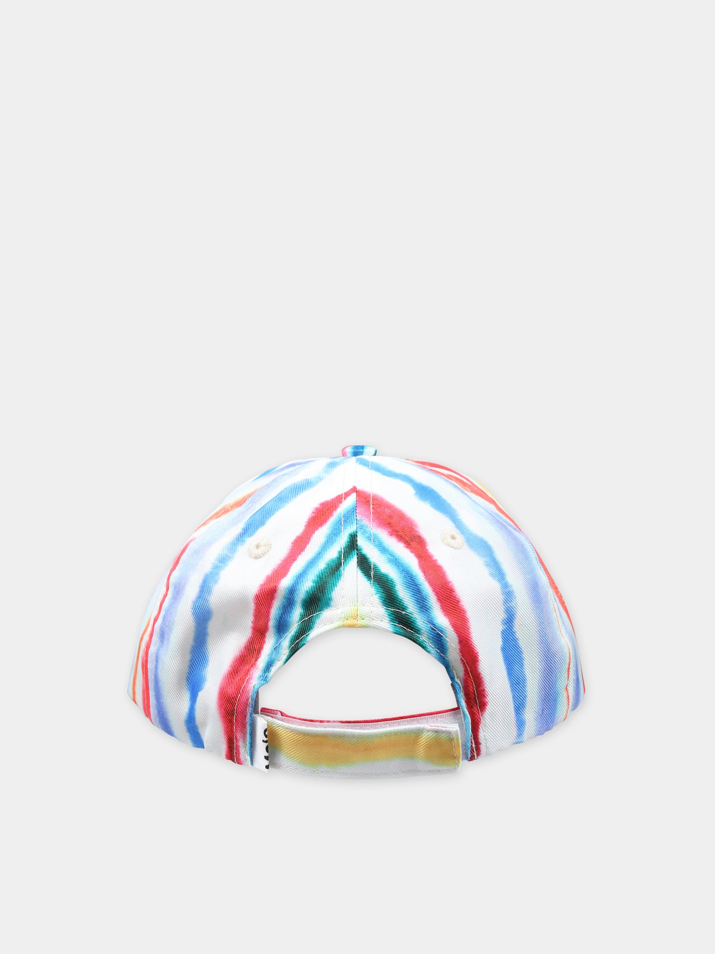 Cappello bianco per bambini con righe,Molo,7S24Y305 6988