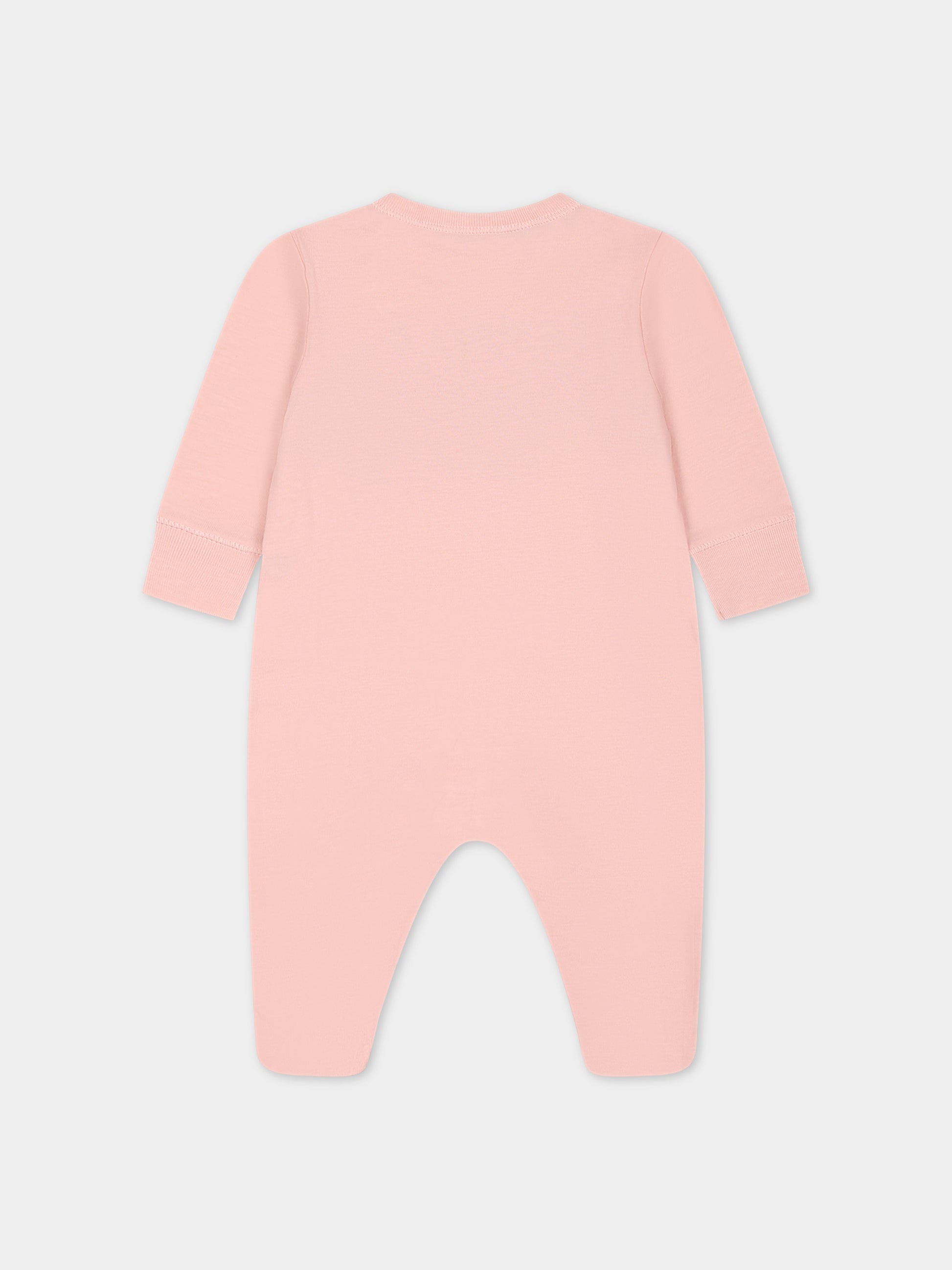 Tutina rosa per neonata con logo,Gucci Kids,779232 XJF50 6372