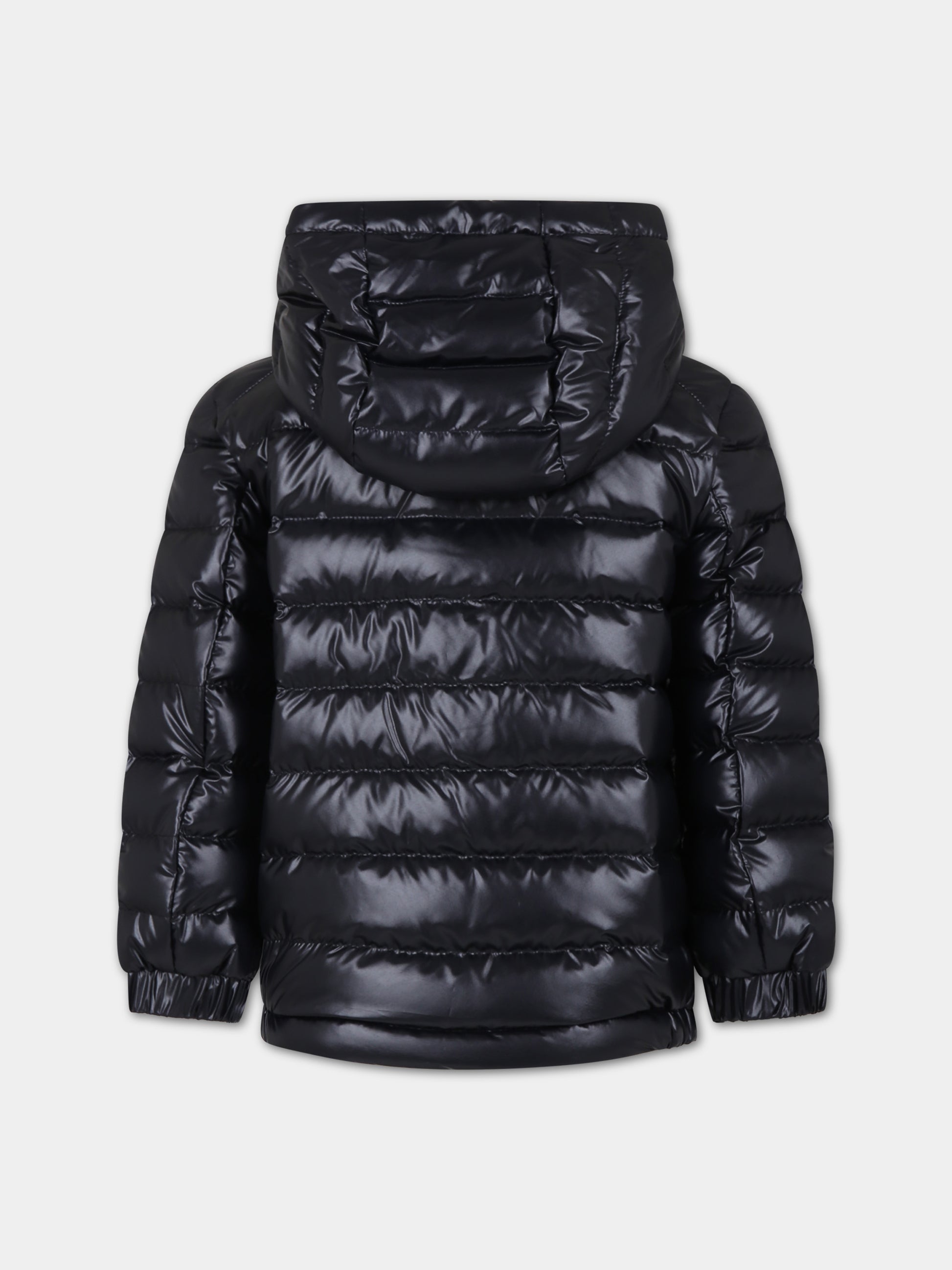 Piumino Masserau blu con cappuccio per bambino,Moncler Kids,954 1A00025 595ZJ 778