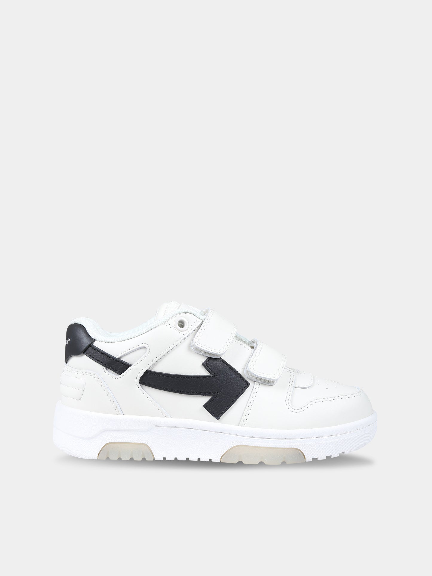 Sneakers bianche per bambino con iconiche frecce,Off White,OBIA008S24LEA0010310