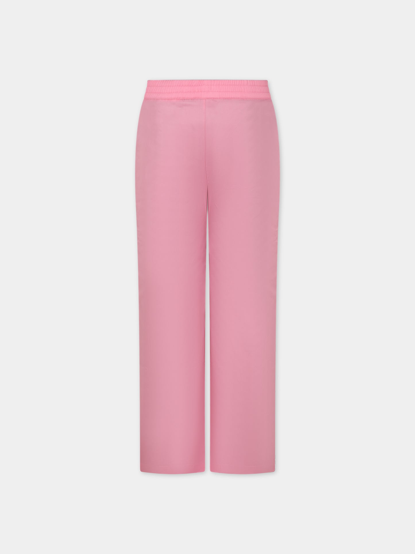 Pantaloni sportivi rosa per bambina,Palm Angels,PGCA015S24FAB0013410