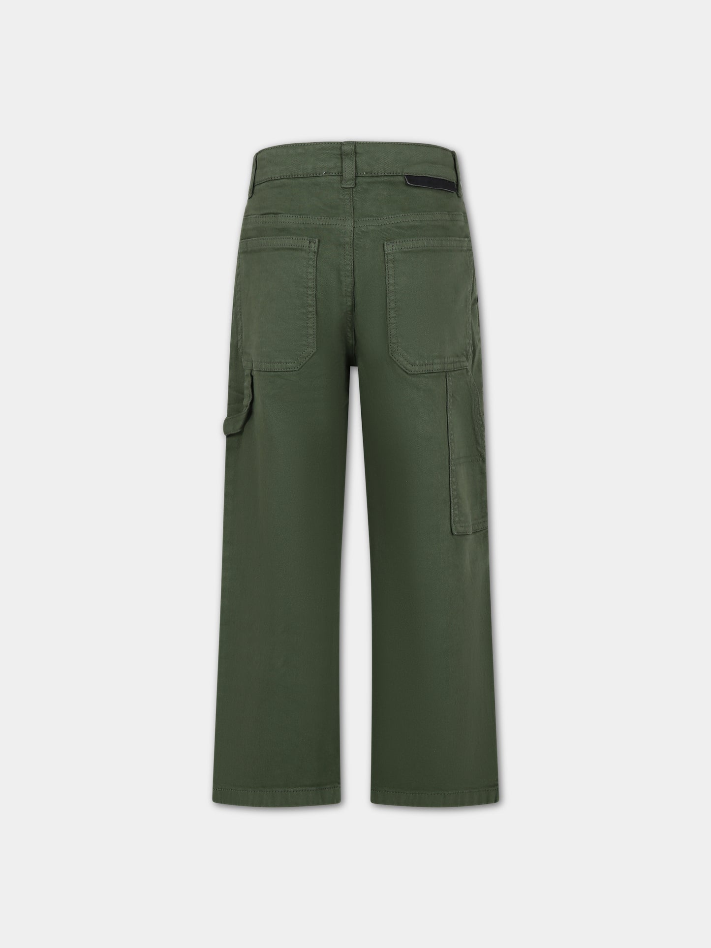 Jeans verde per bambino,Stella Mccartney Kids,TU6S00 Z0156 727