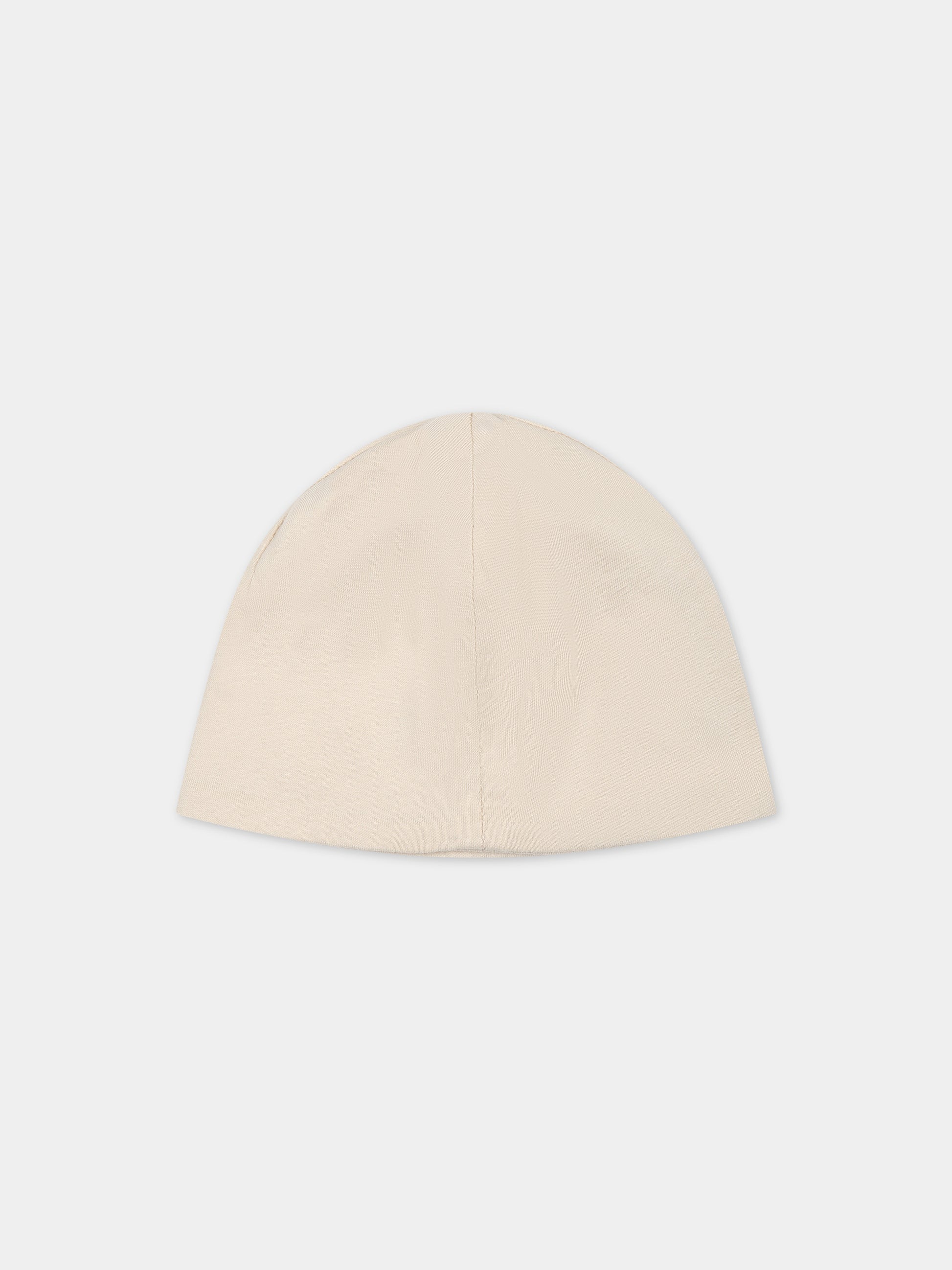 Set tutina beige per neonati con logo,Balmain Kids,BUB54A Z0057 100BG