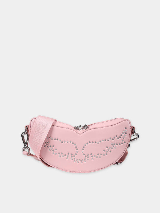Borsa casual rosa per bambina,Zadig & Voltaire Kids,X60121 292