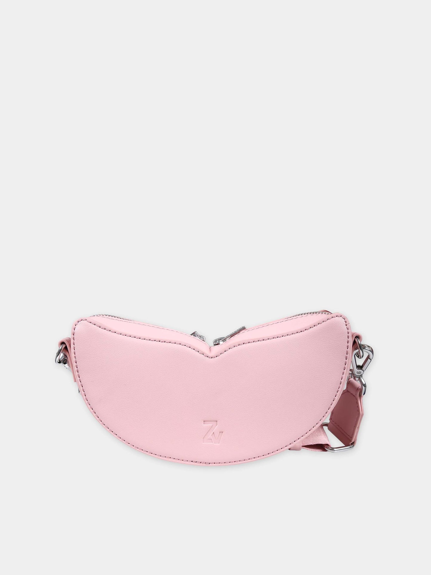 Borsa casual rosa per bambina,Zadig & Voltaire Kids,X60121 292