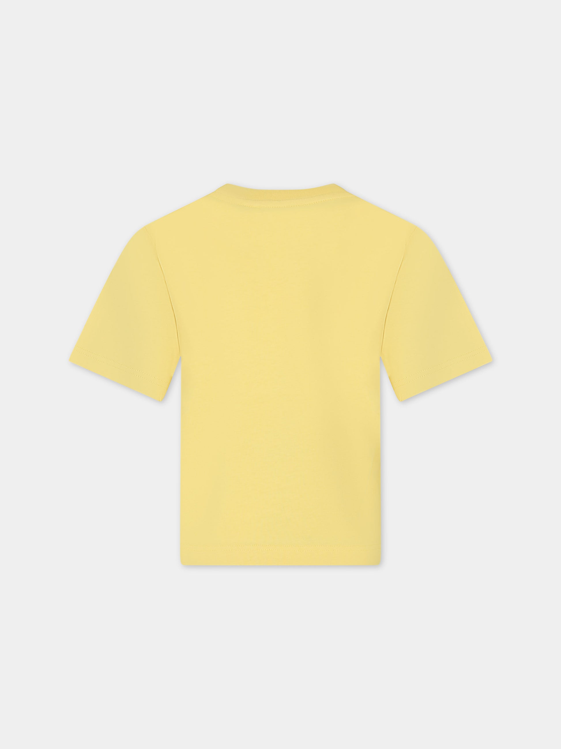 T-shirt gialla per bambini con logo,Little Marc Jacobs,W60212 577