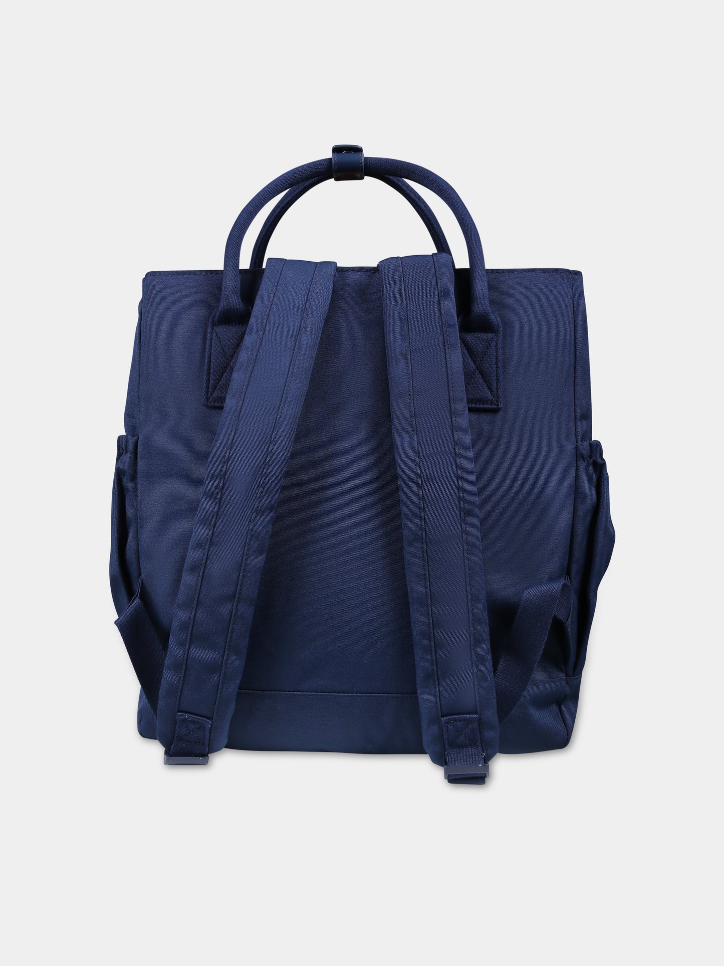 Borsa mamma blu per neonato con logo,Kenzo Kids,K60021 84A