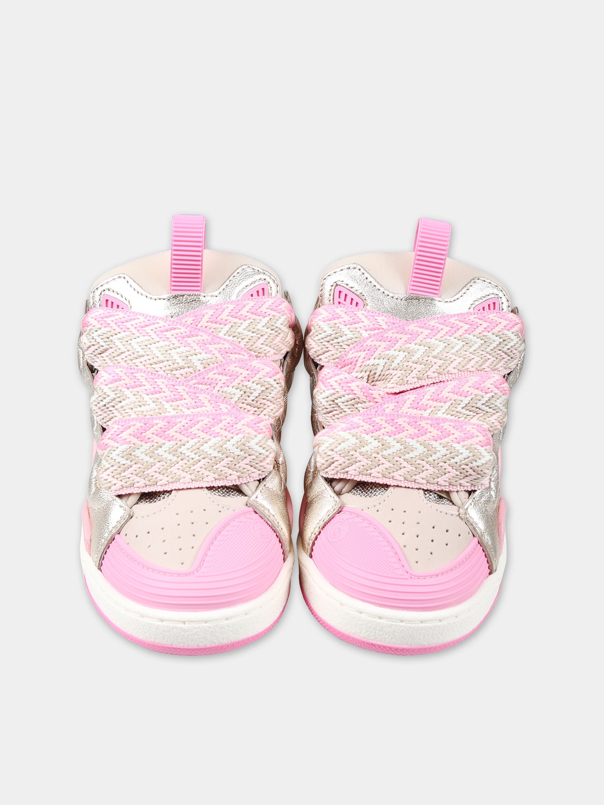 Sneakers rosa per bambina,Lanvin Petite,N30015 45N