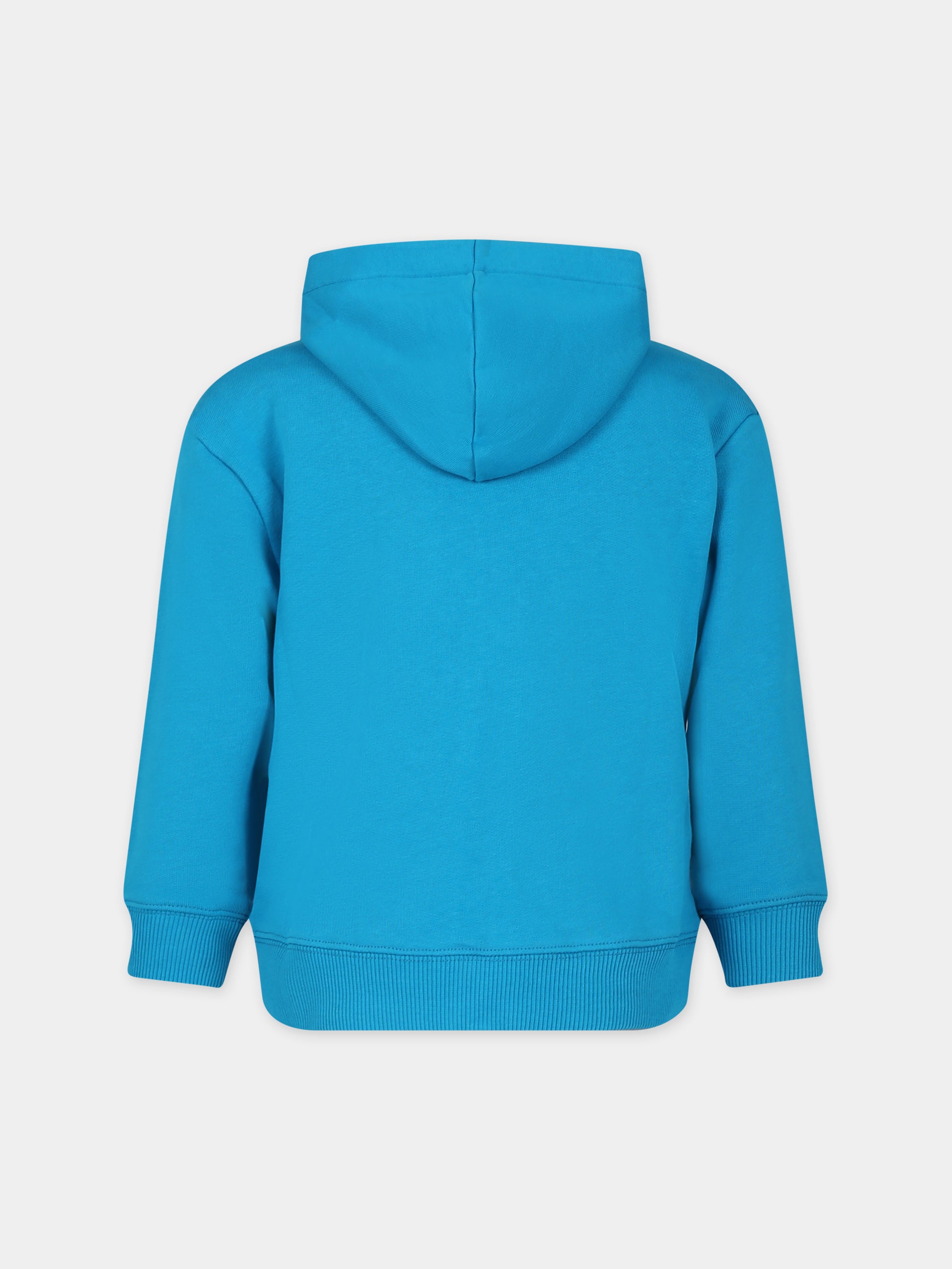 Felpa azzurra per bambino,Lanvin Petite,N30061 75T