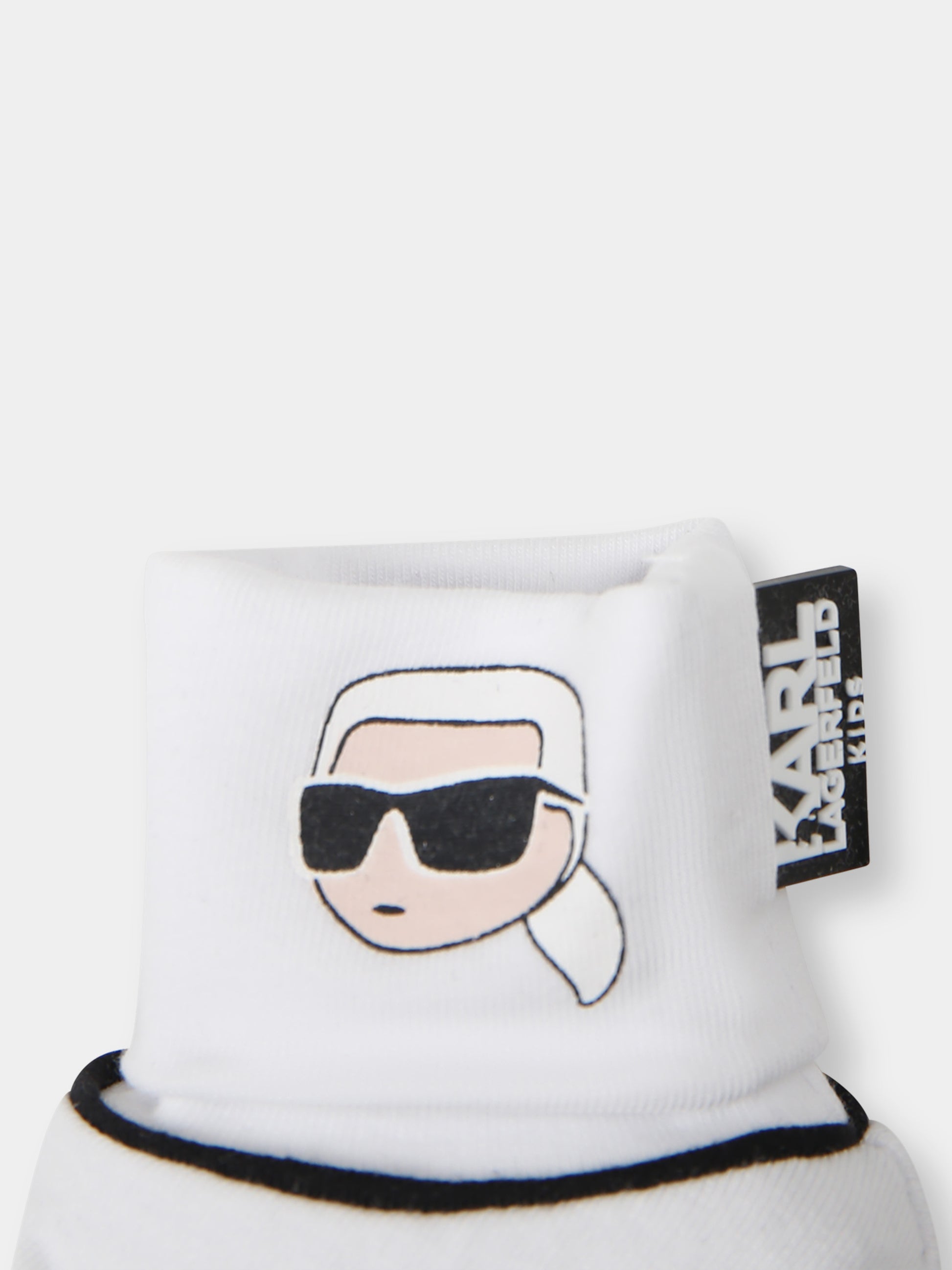 Set bianco per neonati con logo,Karl Lagerfeld Kids,Z30180 10P