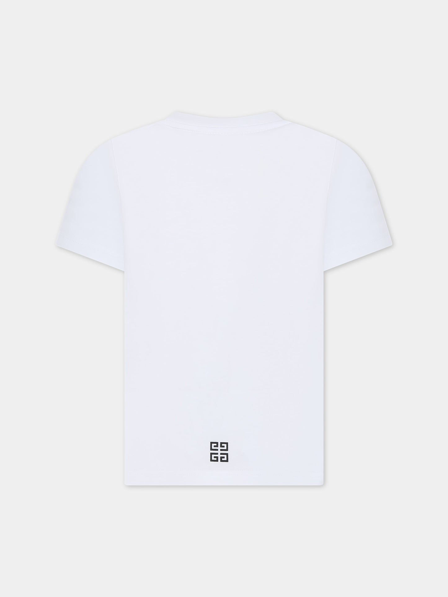 T-shirt bianca per bambini con logo,Givenchy Kids,H30162 10P