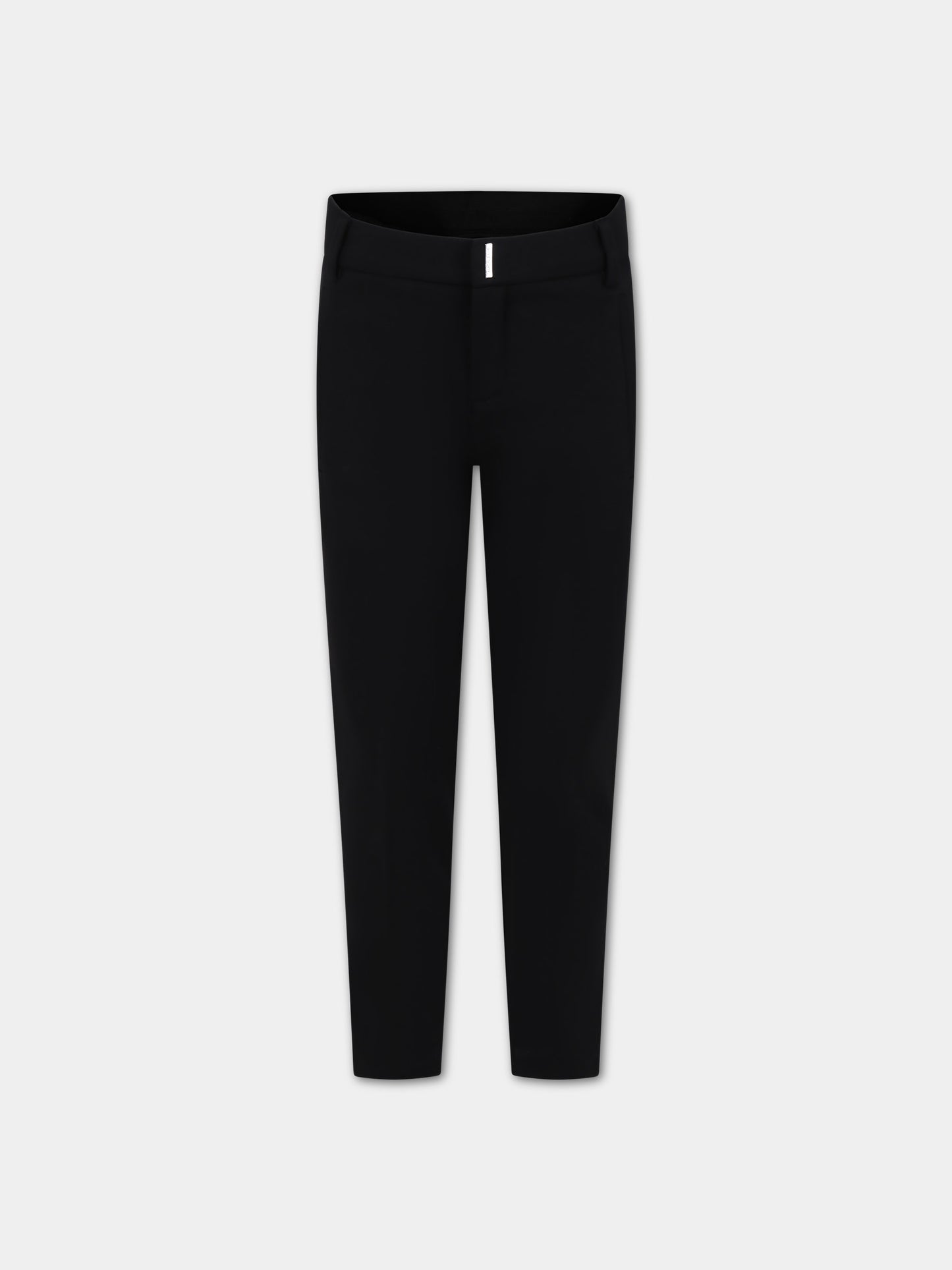 Pantaloni neri per bambino con logo,Givenchy Kids,H30127 09B