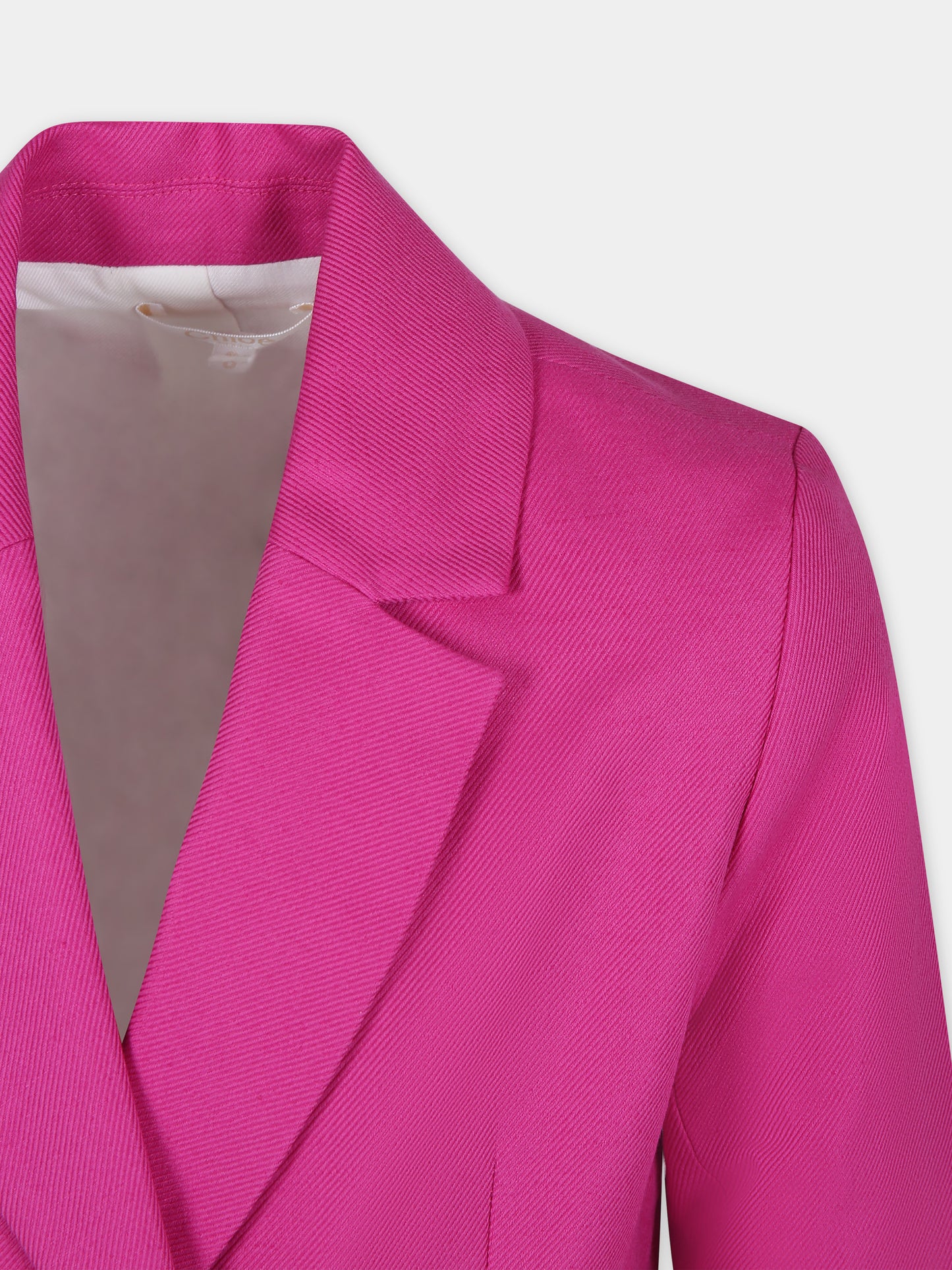 Giacca fucsia elegante per bambina,Chloé Kids,C20118 49L