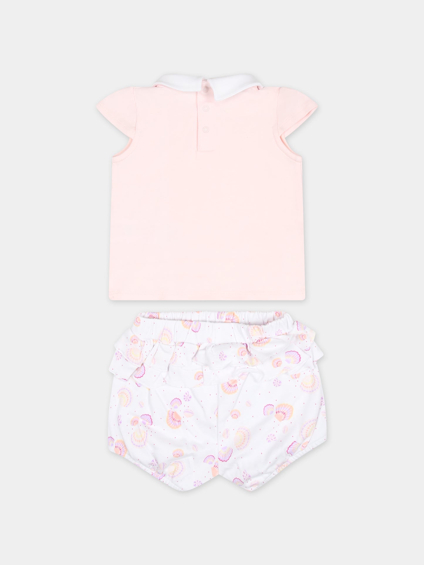 Completo multicolor per neonata,Carrement Beau,Y30018 N34