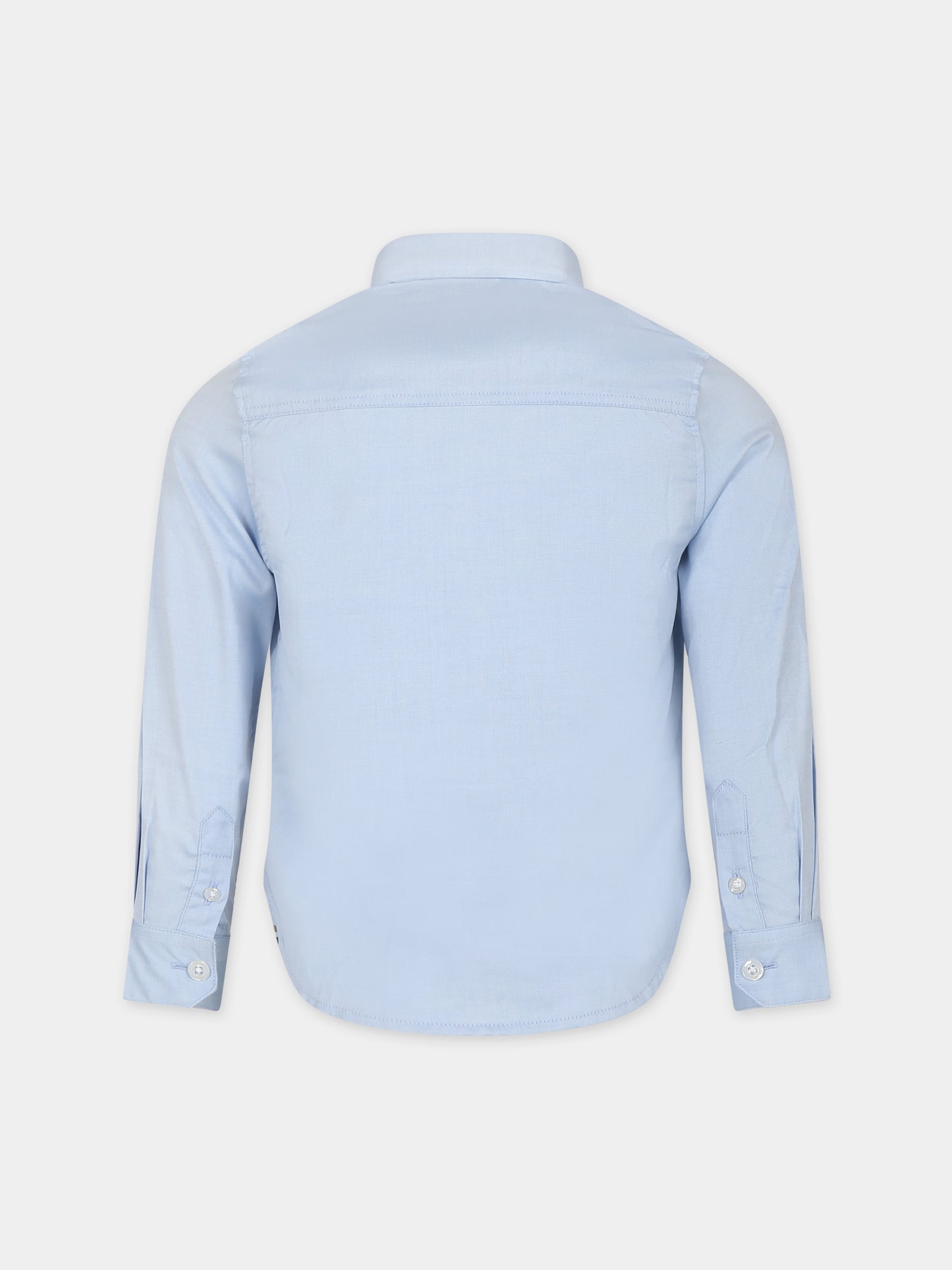 Camicia celeste per bambino,Boss,J50694 77D