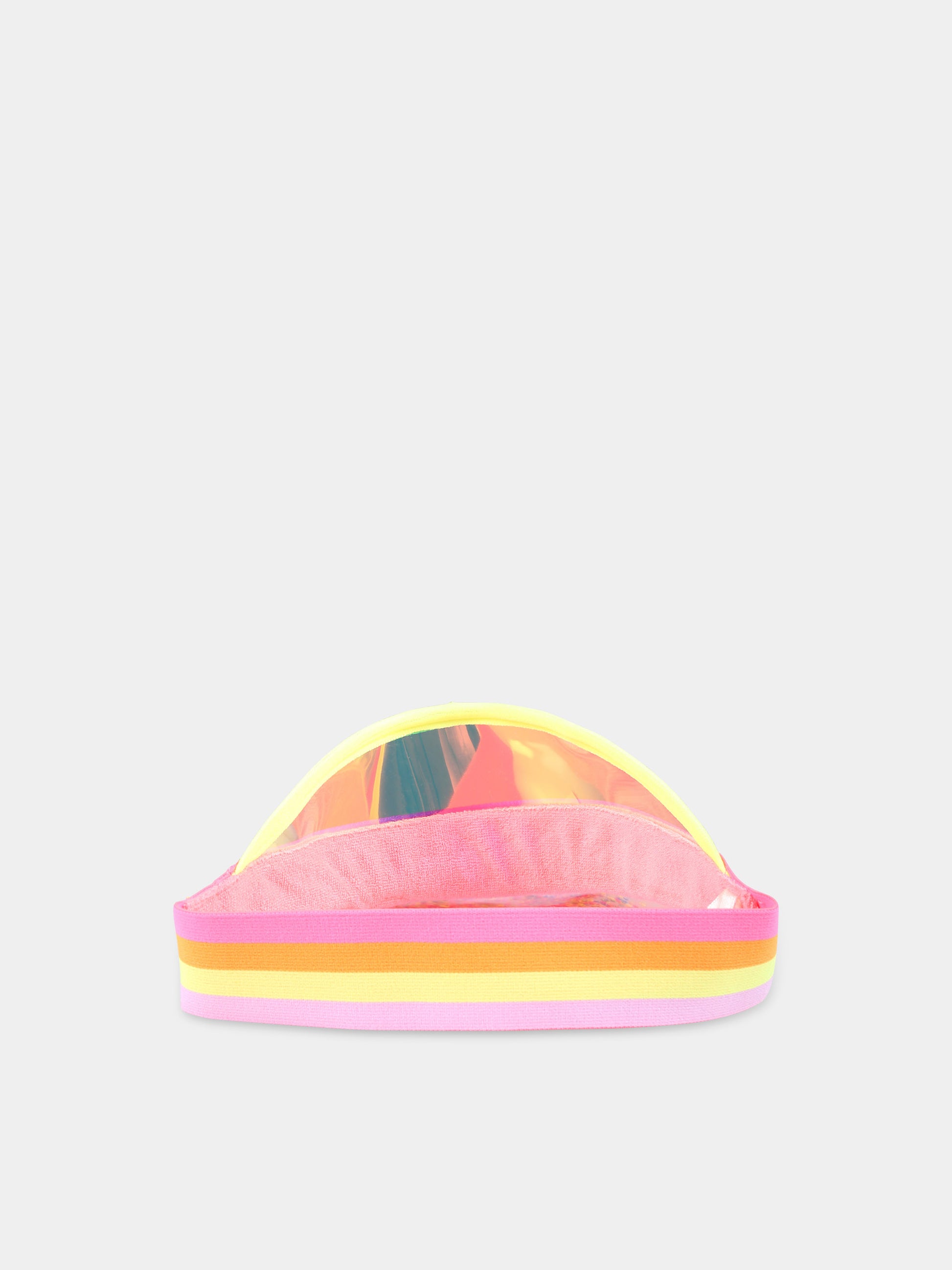 Cappello con visiera multicolor per bambina,Billieblush,U20341 499
