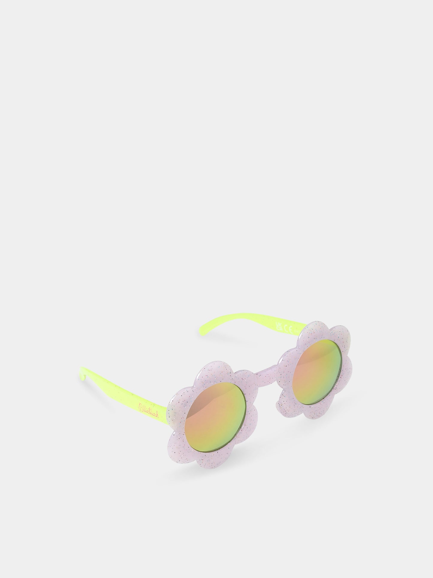 Occhiali da sola viola per bambina a forma di fiore,Billieblush,U20306 925