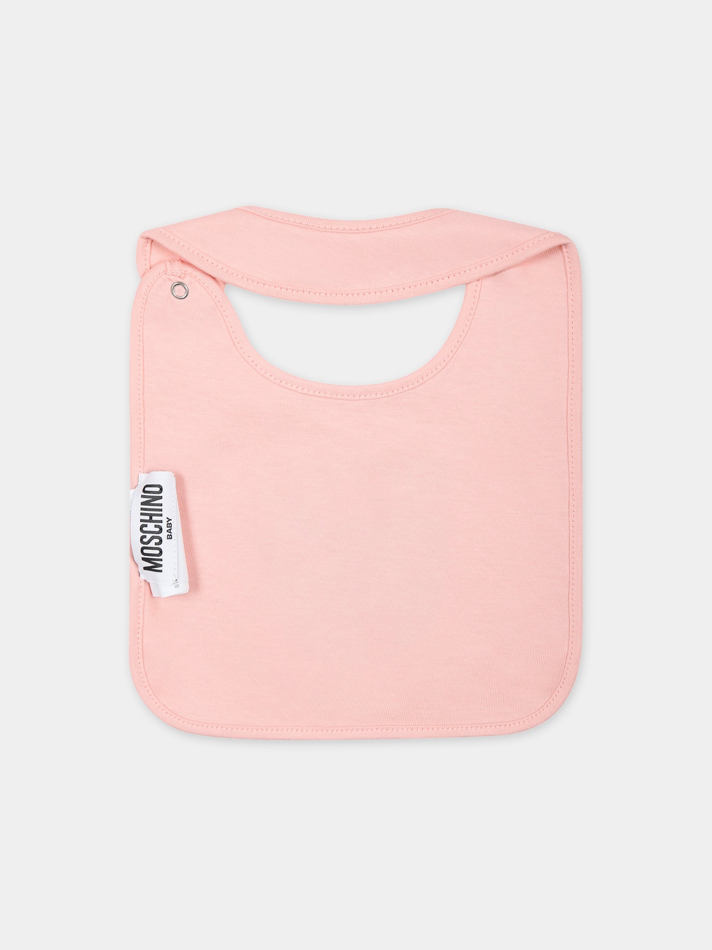 Set rosa per neonata con Teddy Bear,Moschino Kids,MUY067 LCA19 50209