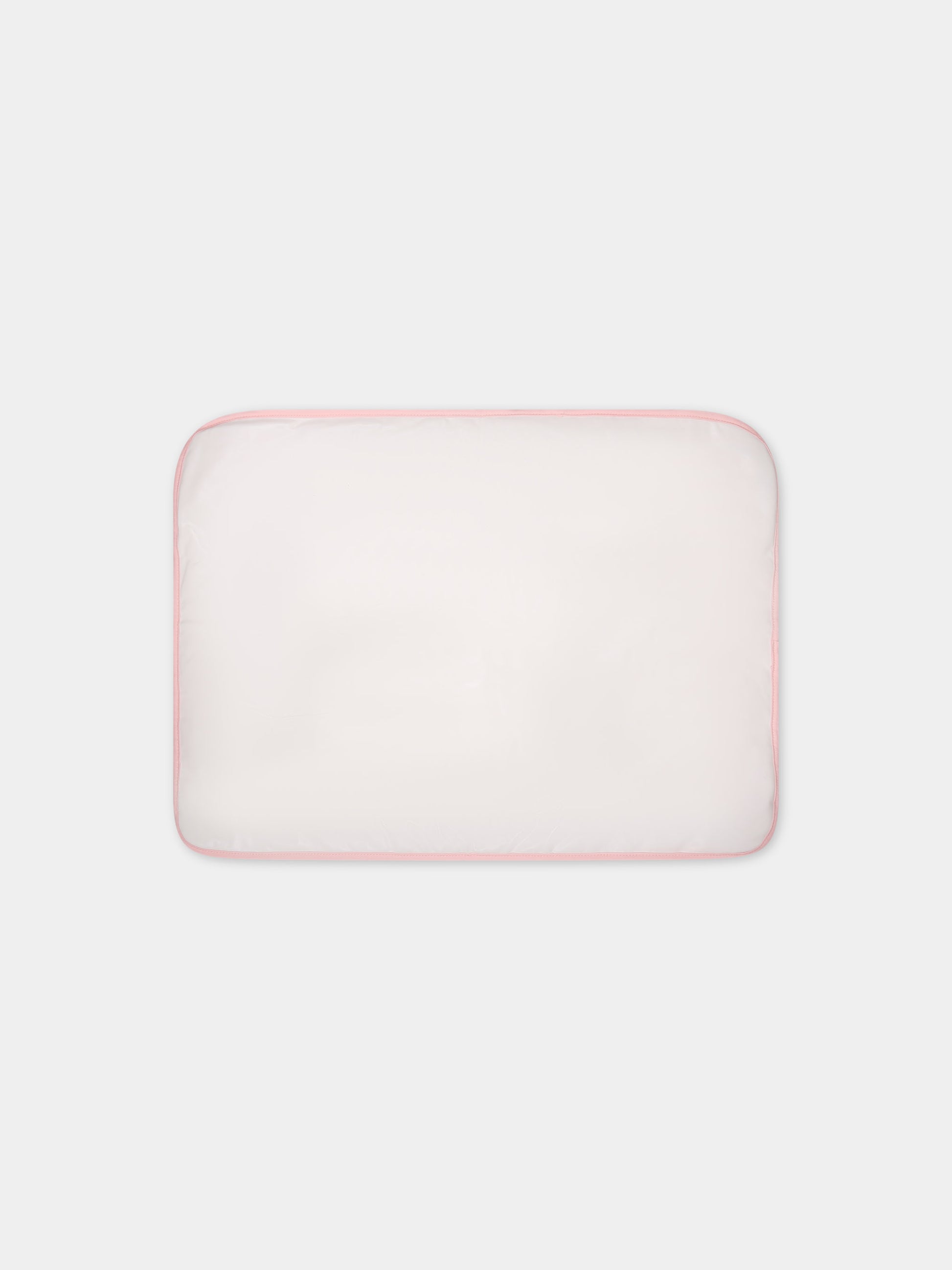 Borsa mamma rosa per neonata con Teddy bear e logo,Moschino Kids,MUX04K L3A89 50209