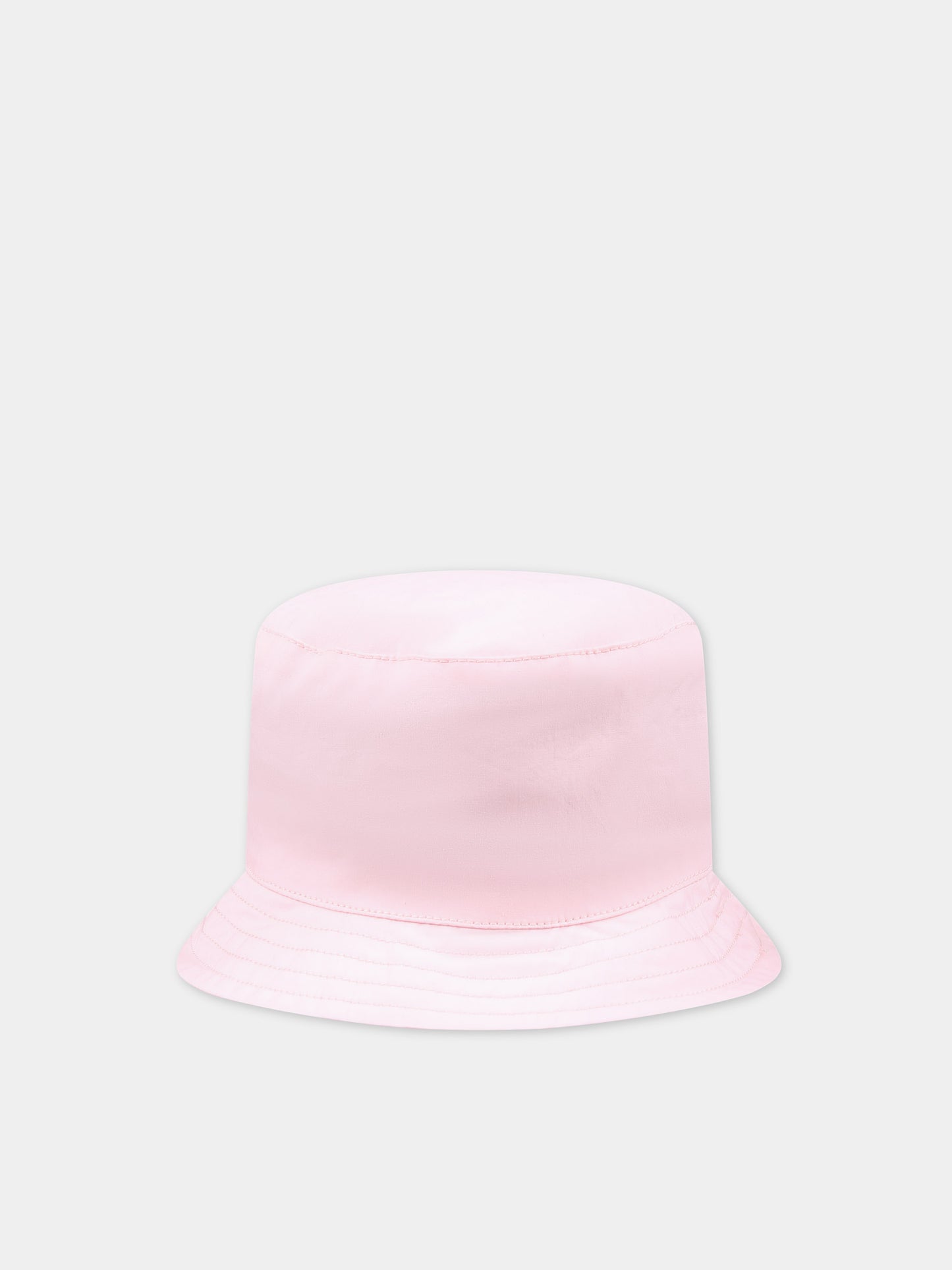 Cloche rosa per neonata con Teddy Bear,Moschino Kids,MNX032 LLA11 50209