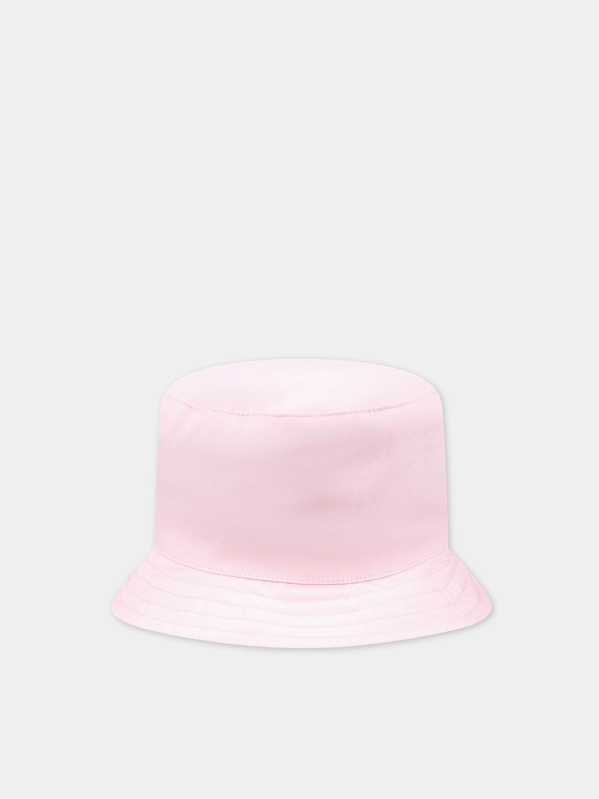 Cloche rosa per neonata con Teddy Bear,Moschino Kids,MNX032 LLA11 50209