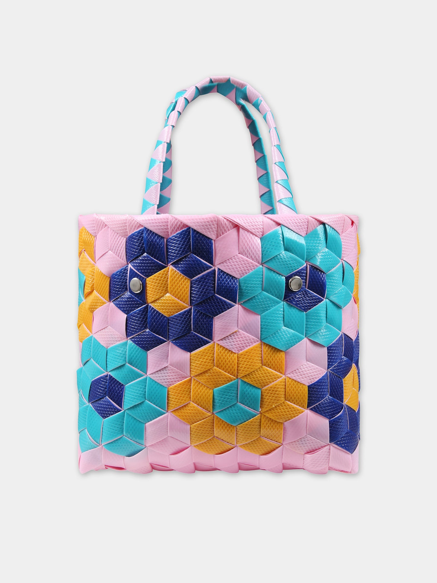 Borsa multicolor per bambina con logo,Marni Kids,M01157 M00IW MW77F 0M340