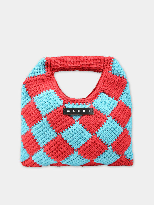 Borsa multicolor per bambina con logo,Marni Kids,M00995 M00RP MW84F 0M430