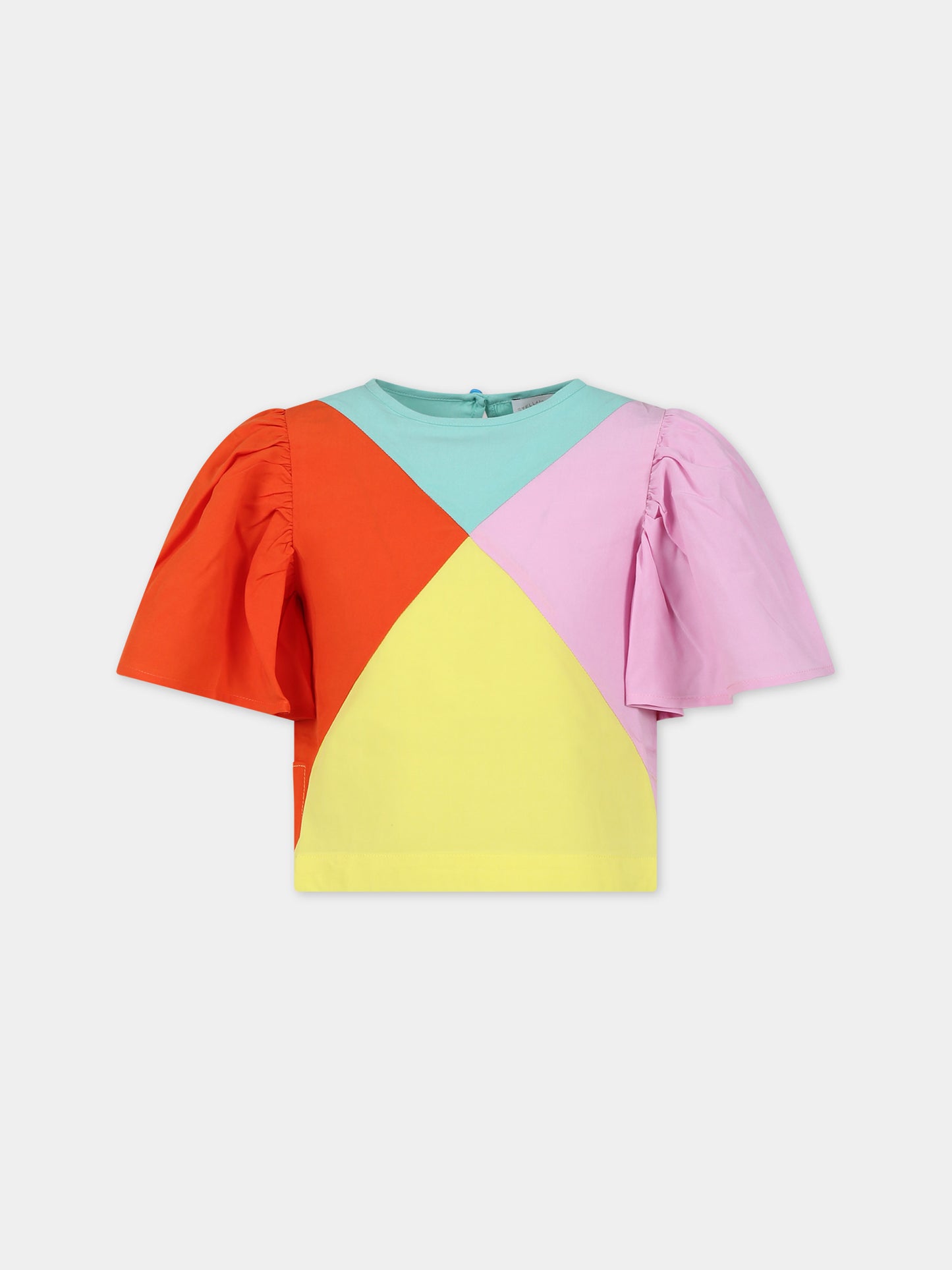 Top multicolor per bambina,Stella Mccartney Kids,TU5A11 Z0491 999