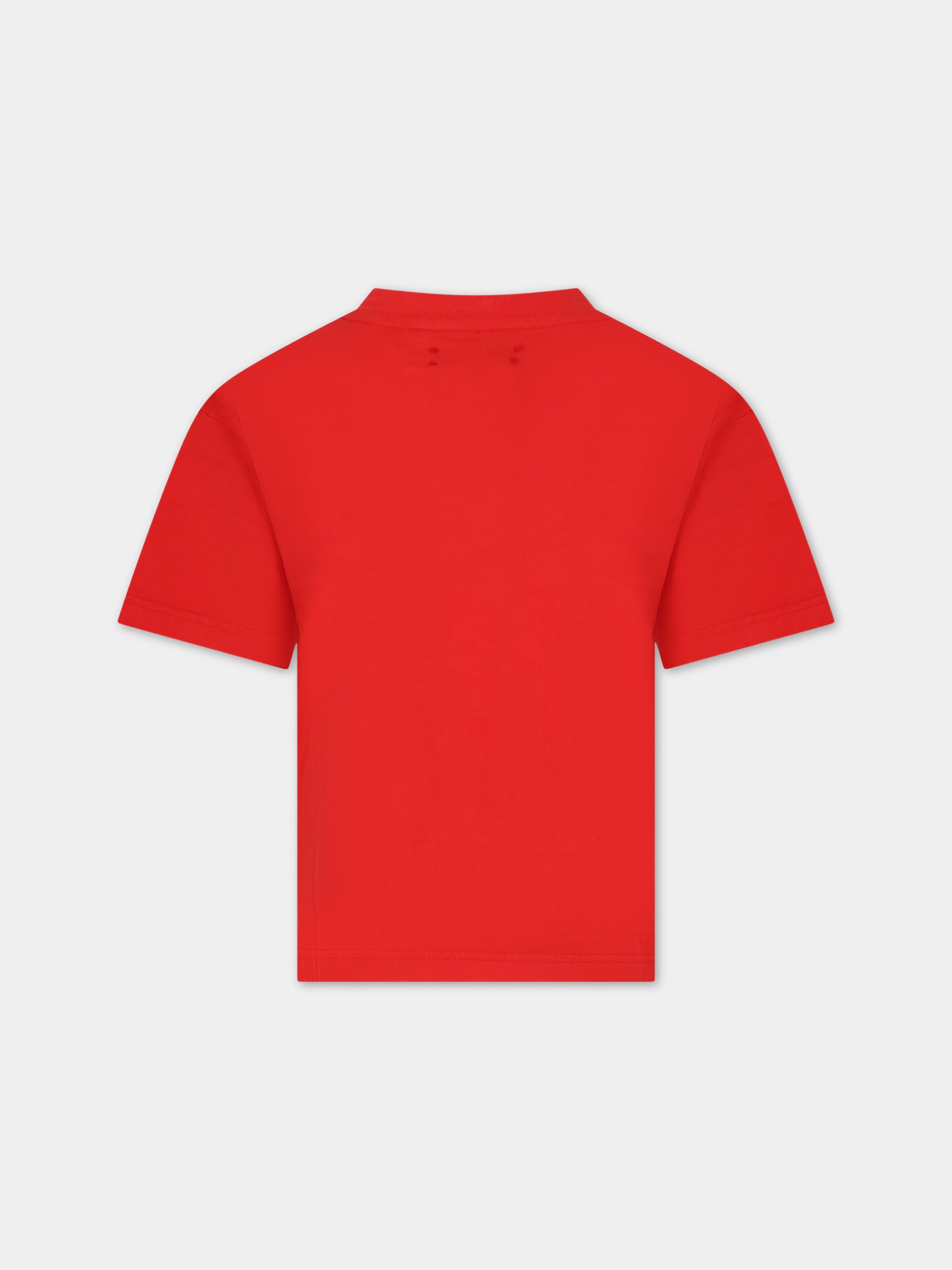 T-shirt 'Bolso' rossa per bambini con tasche,Jacquemus,Q00009 97E