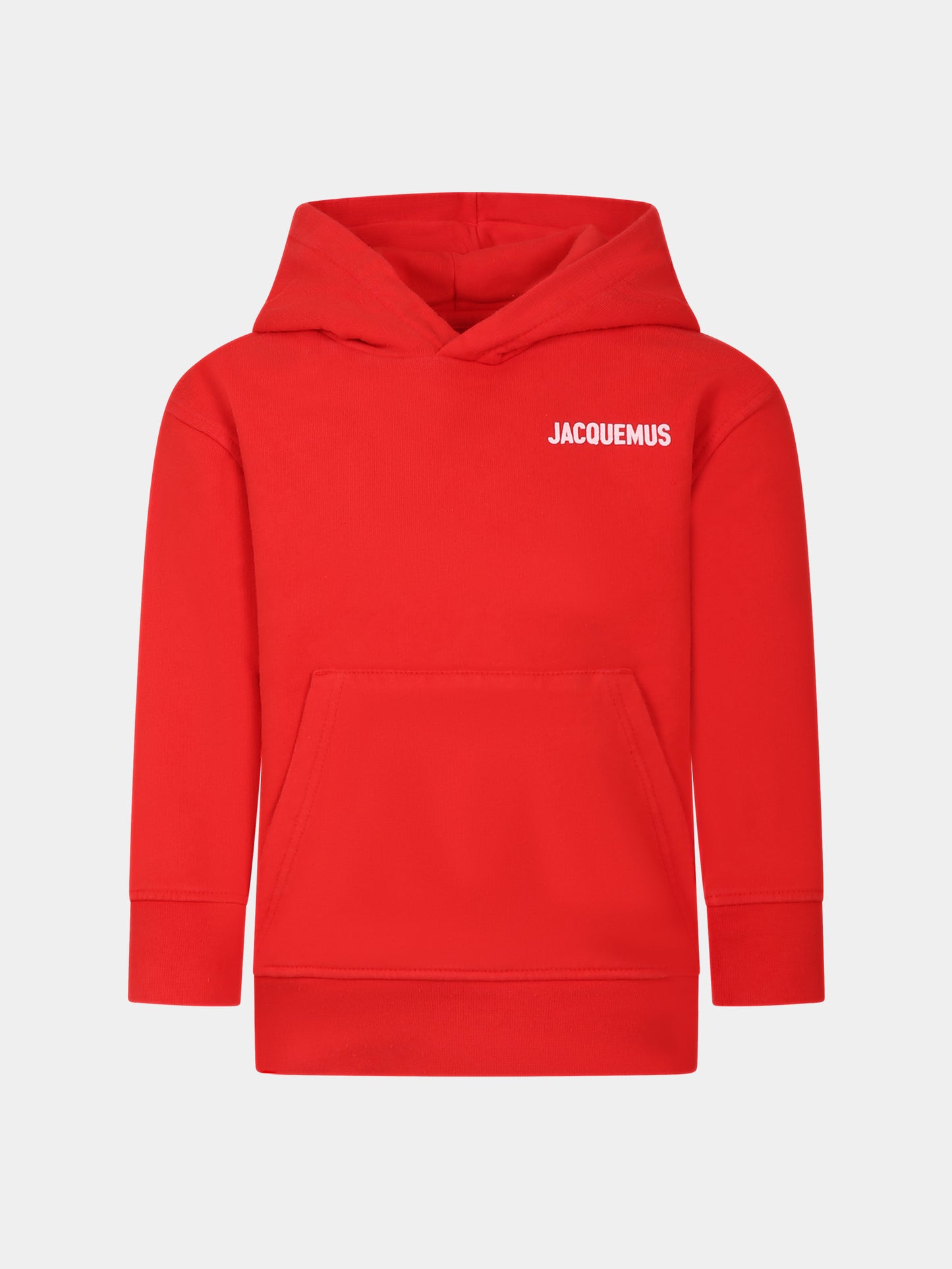 Felpa 'Le sweatshirt Jacquemus' rossa per bambini,Jacquemus,Q00028 97E