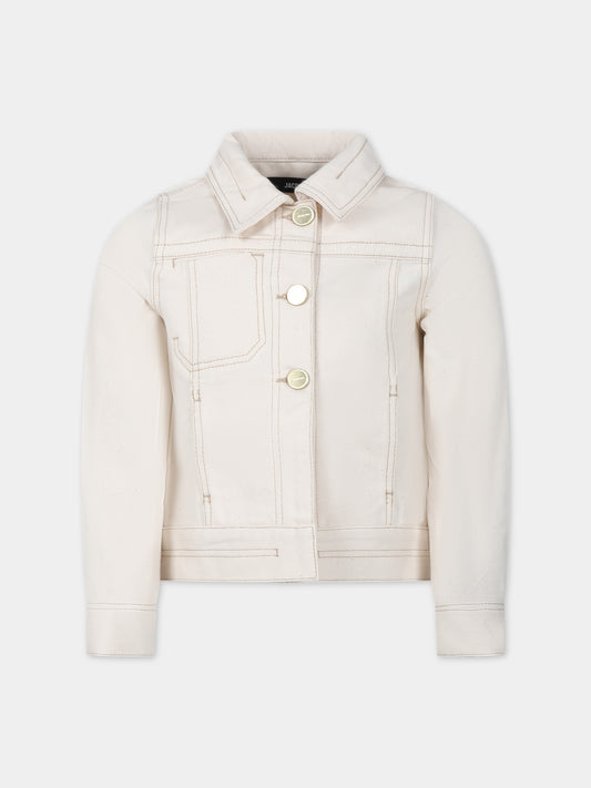 Giubbotto 'La Veste De Nimes' avorio per bambina,Jacquemus,Q00034 148