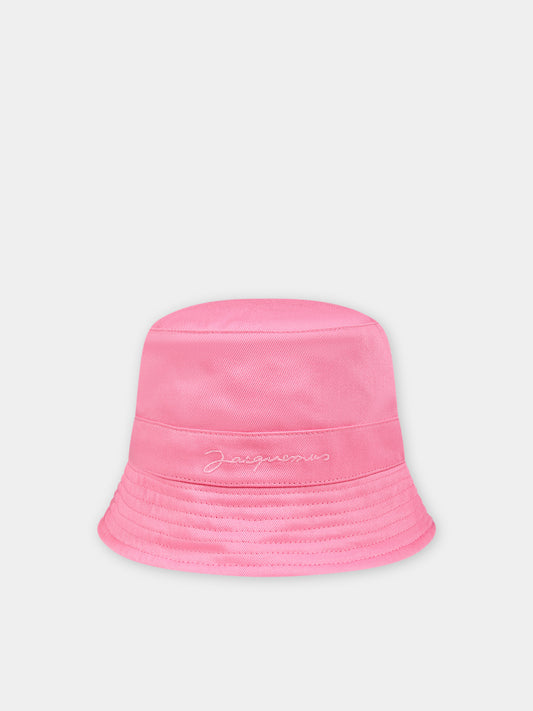 Cloche 'Le Bob Gadjo' fucsia per bambini,Jacquemus,Q00042 468