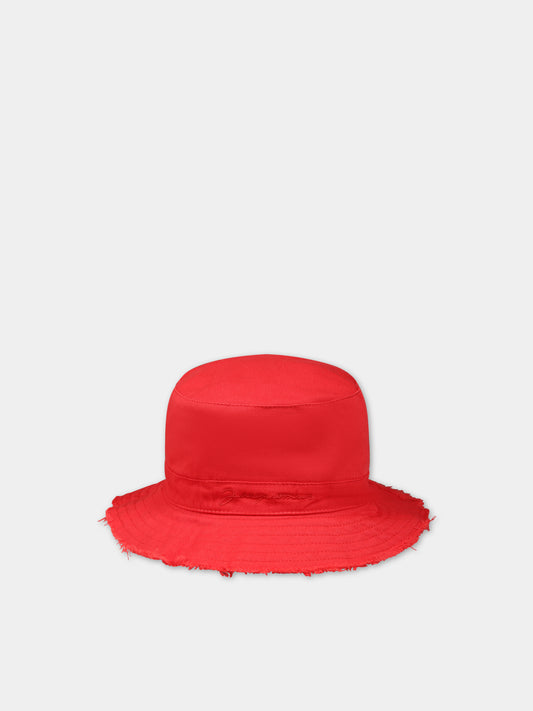 Cloche 'Le Bob Artichaut' rosso  per bambini,Jacquemus,Q00054 97E