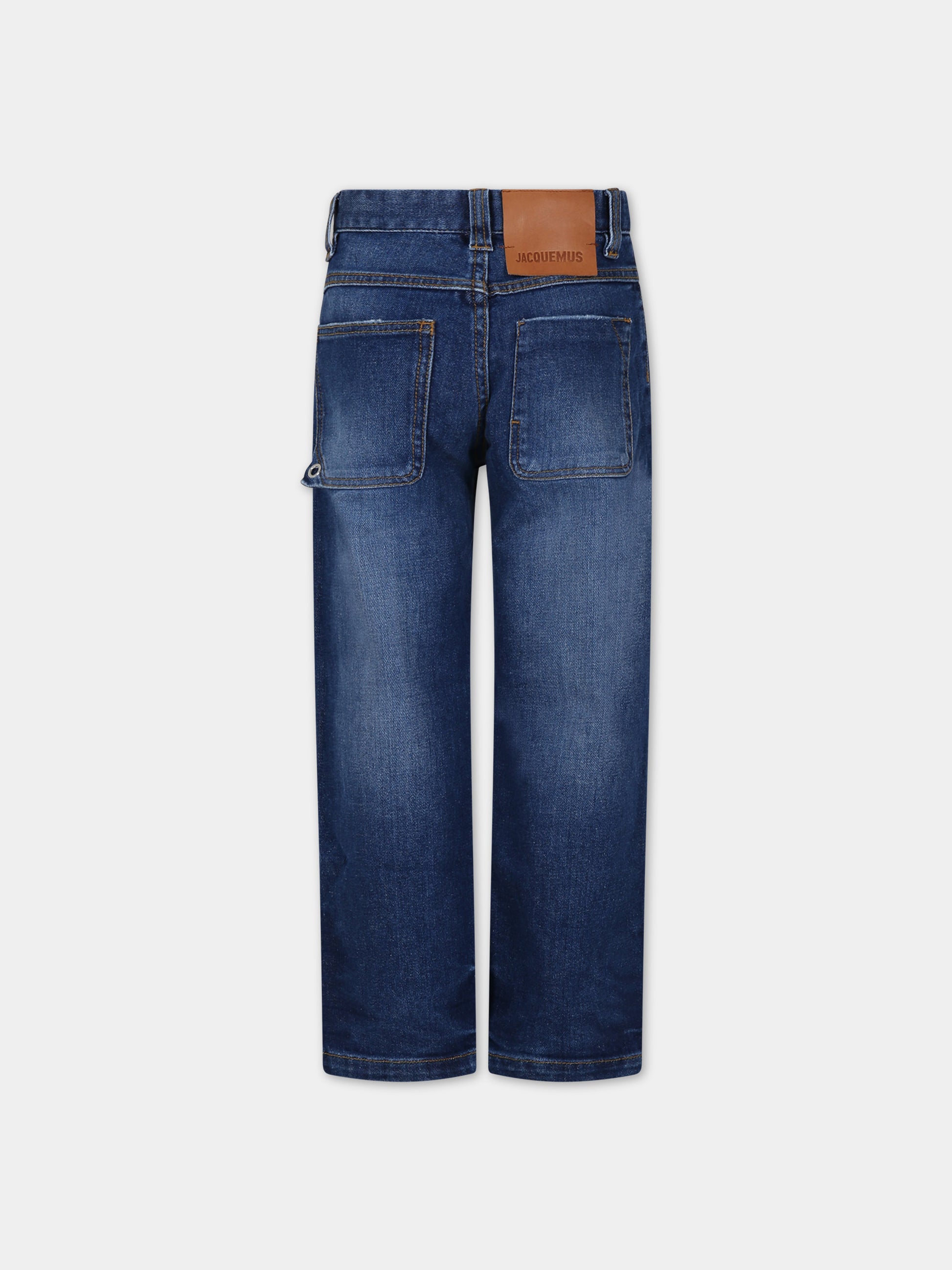 Jeans in denim 'Le de Nîmes' per bambini,Jacquemus,Q00056 Z10