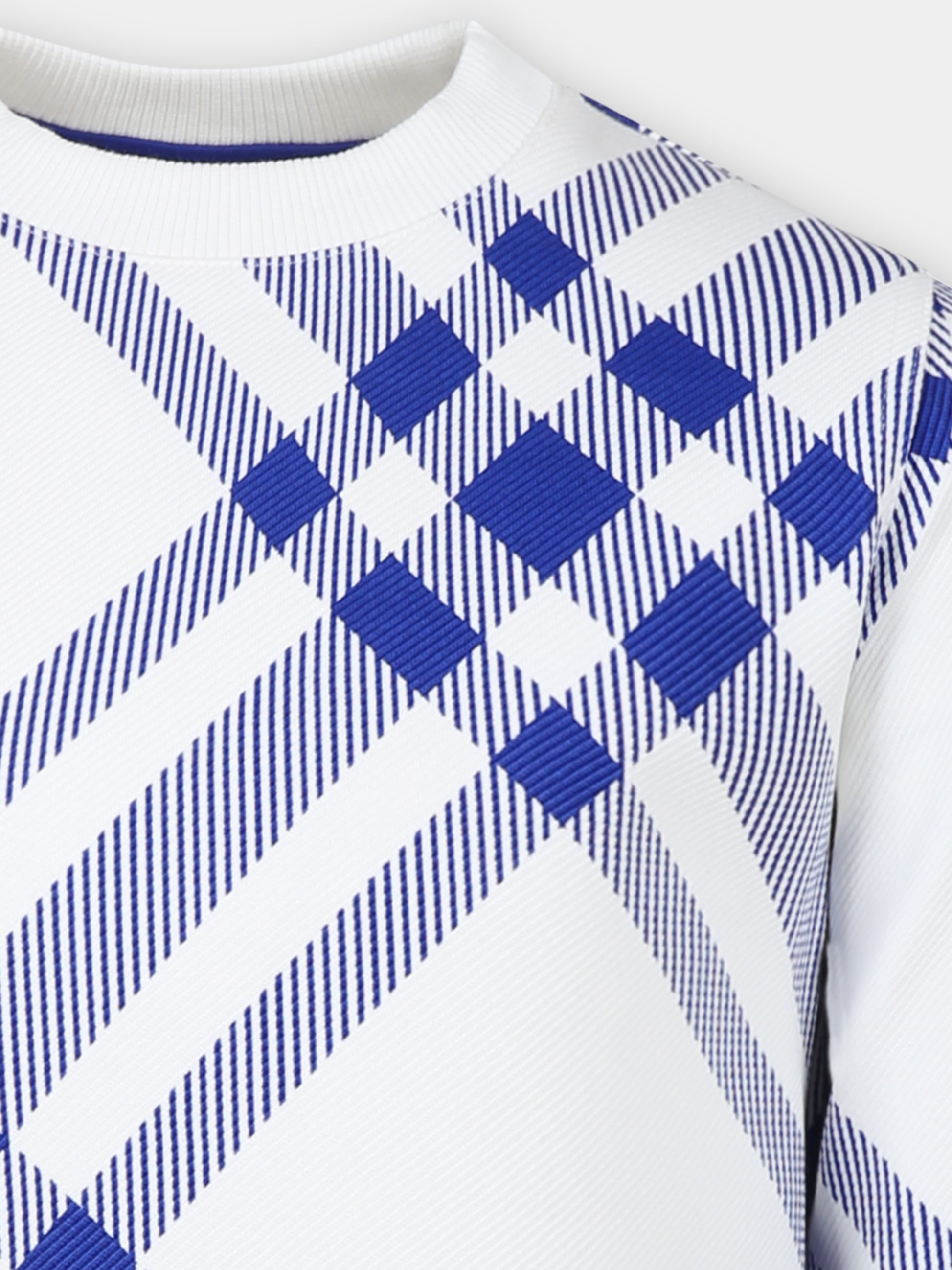 Felpa per bambino con check all-over,Burberry Kids,8078583 B8273